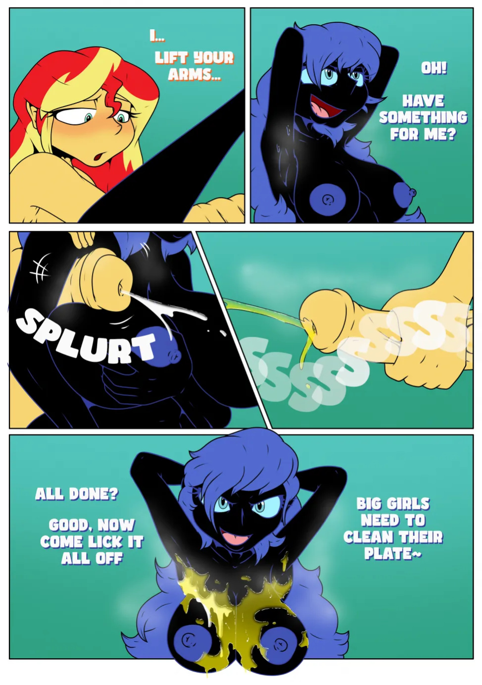 [TinyDevilHorns] My Lesbo Pits