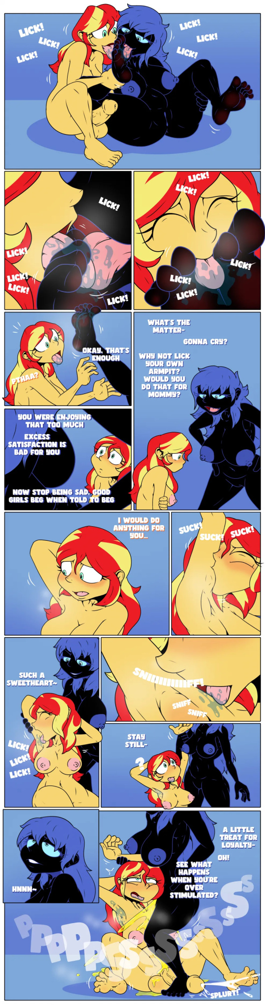 [TinyDevilHorns] My Lesbo Pits