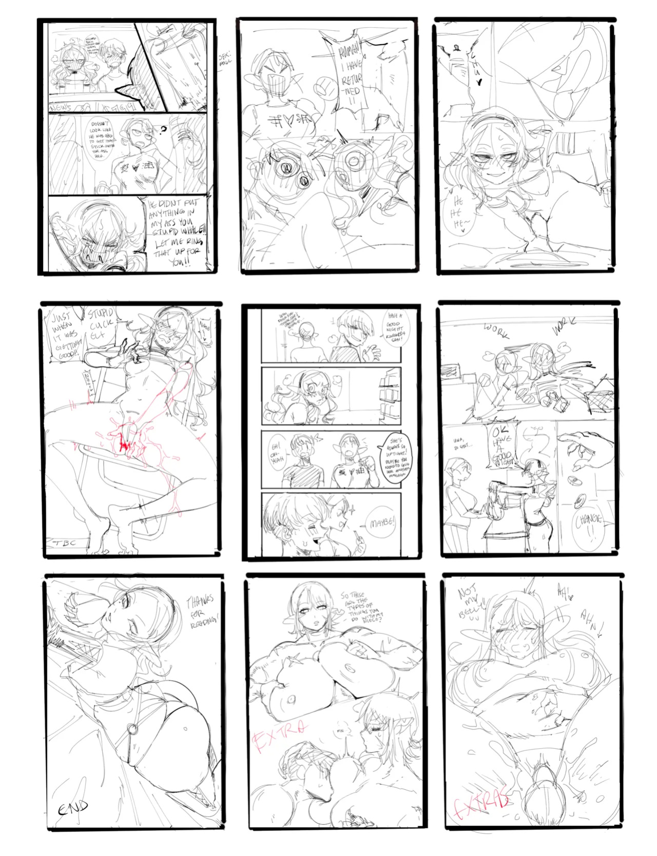 [Void Dot Exe] Dark Elf Dreams (Elf-san wa Yaserarenai.) [unfinished]