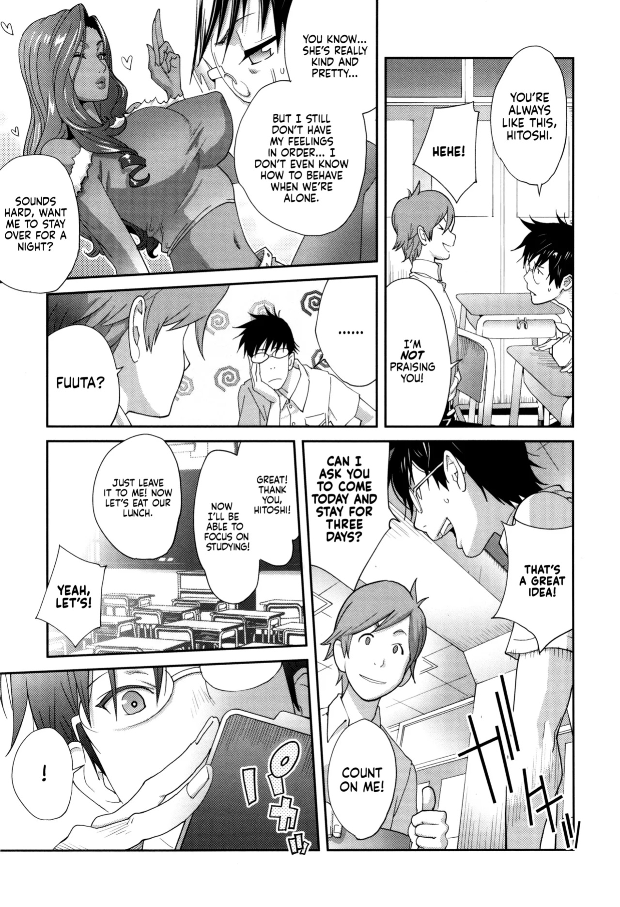 [Kotoyoshi Yumisuke] Gibo Bitch EMG!! | Stepmom Bitch EMG!! [Kinsei Translations]