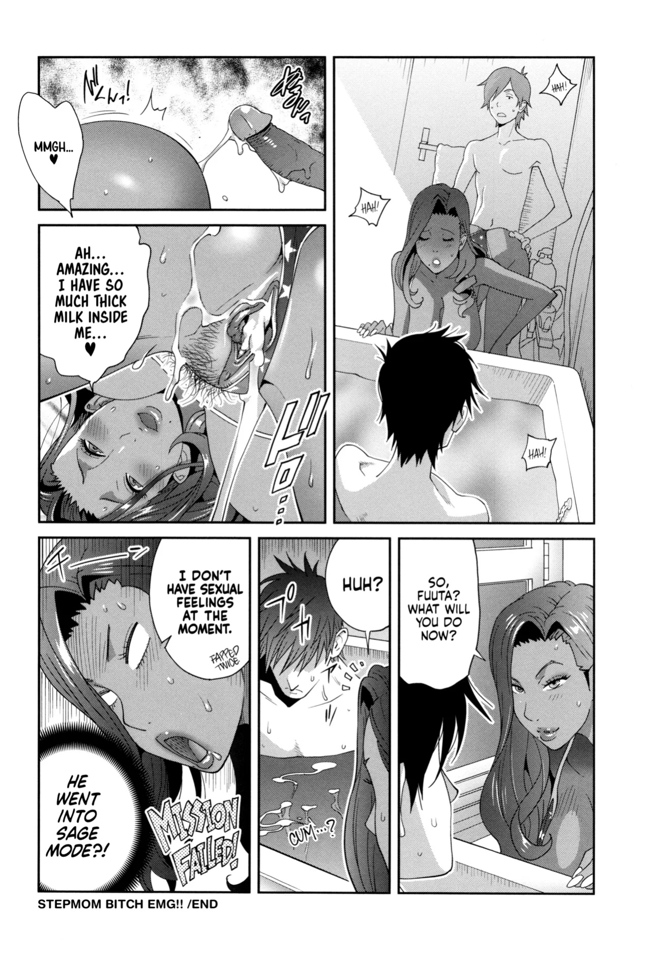 [Kotoyoshi Yumisuke] Gibo Bitch EMG!! | Stepmom Bitch EMG!! [Kinsei Translations]
