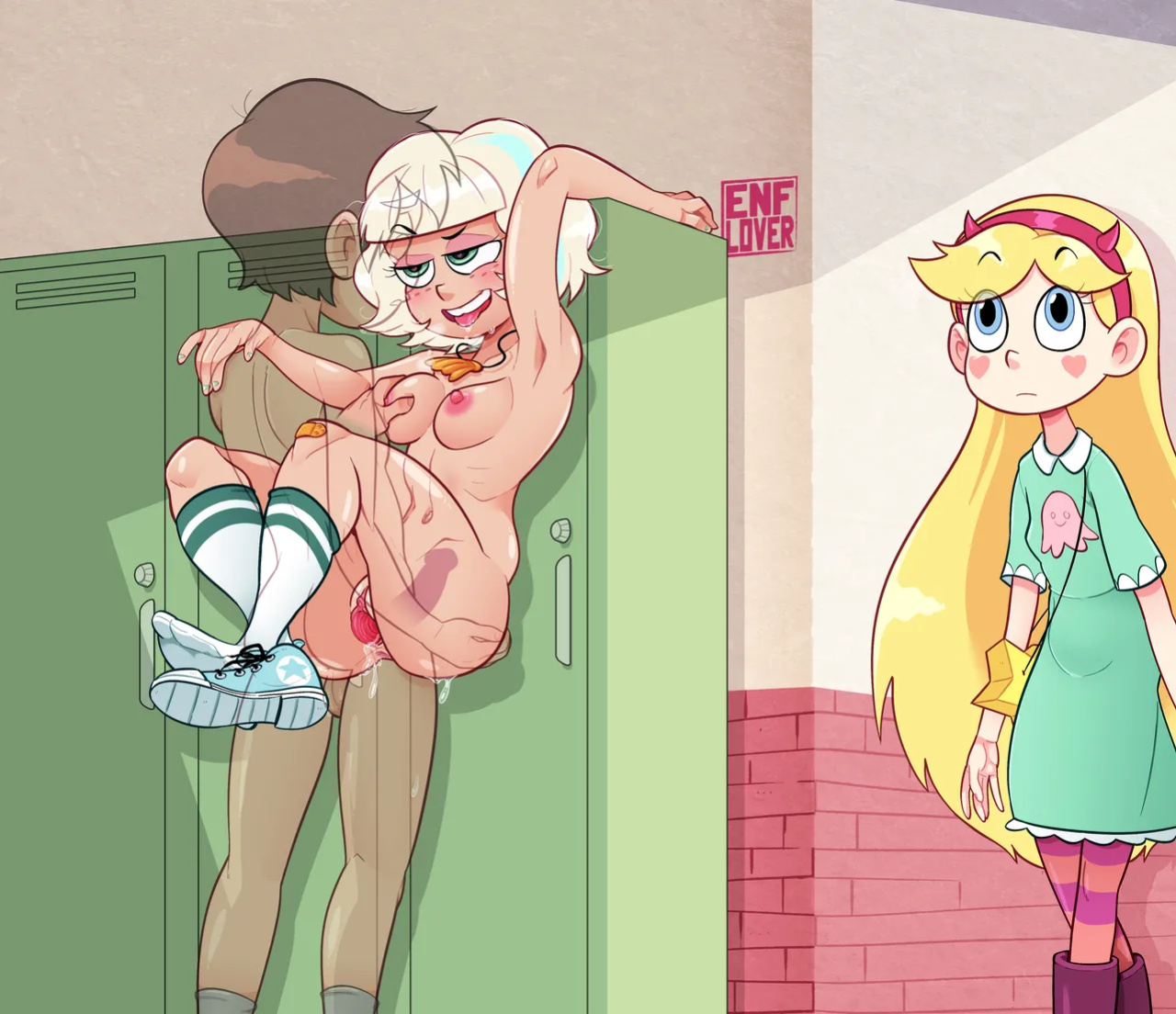 [ENF-Lover] Jackie fucks + Hey, Marco! let's keep it a secret between us! (Star vs. the Forces of Evil)
