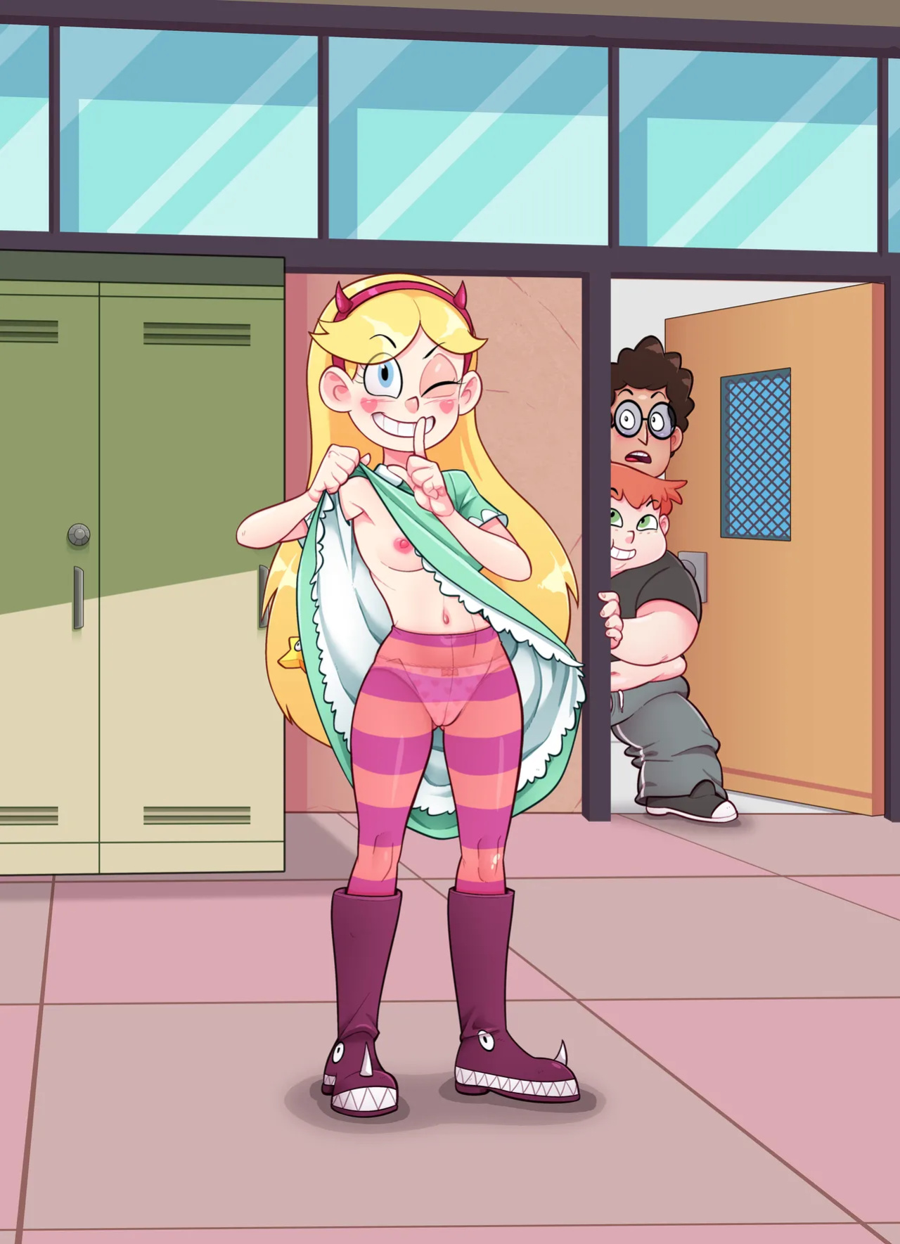 [ENF-Lover] Jackie fucks + Hey, Marco! let's keep it a secret between us! (Star vs. the Forces of Evil)