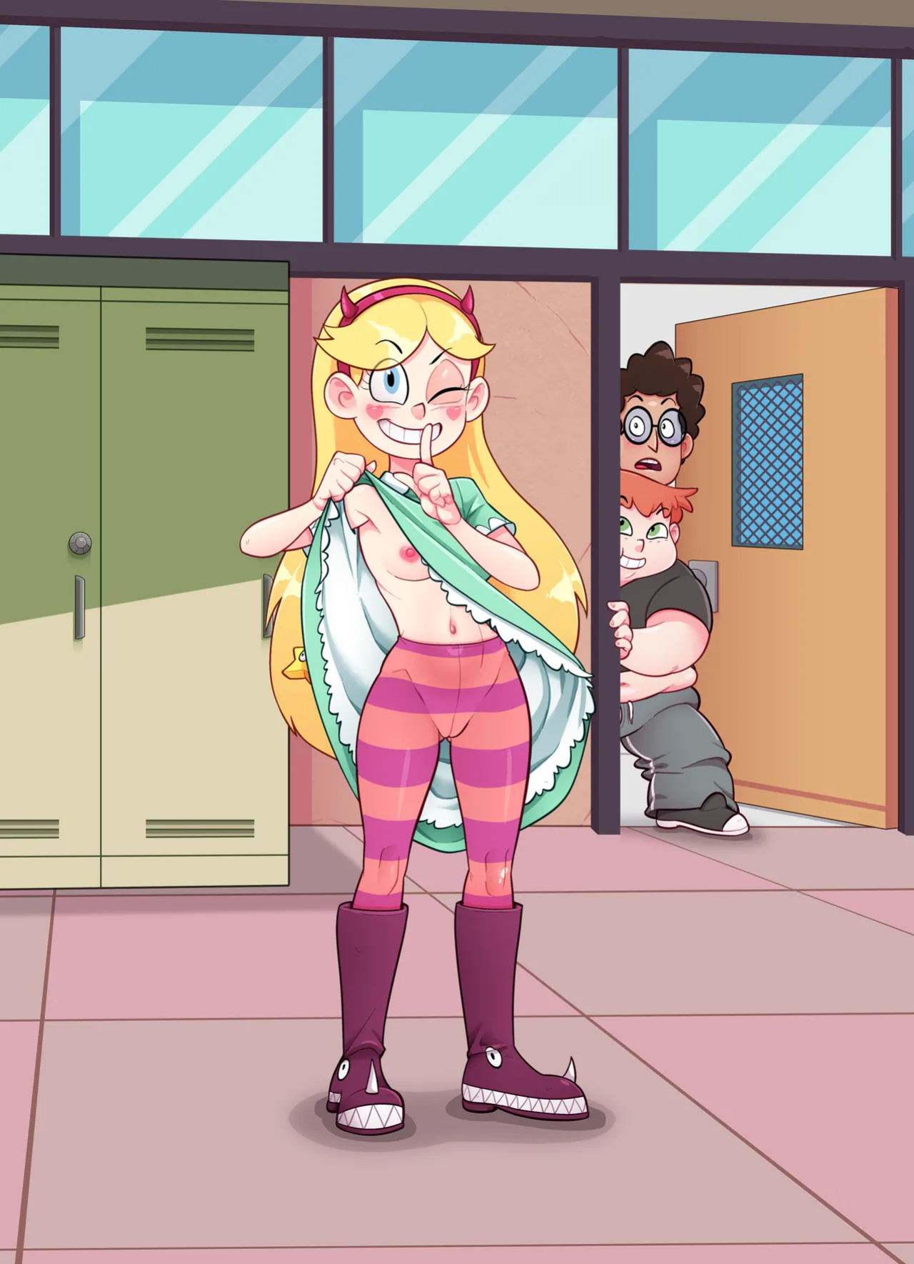 [ENF-Lover] Jackie fucks + Hey, Marco! let's keep it a secret between us! (Star vs. the Forces of Evil)
