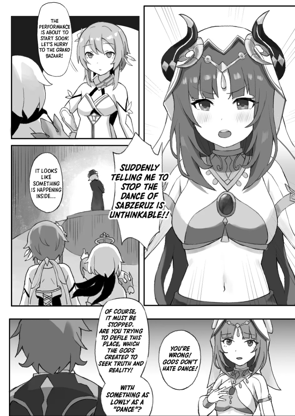 [KASABUTA] Ochita Hasu no Hana | The Fallen Lotus Flower (Genshin Impact) [Shiro Translation]