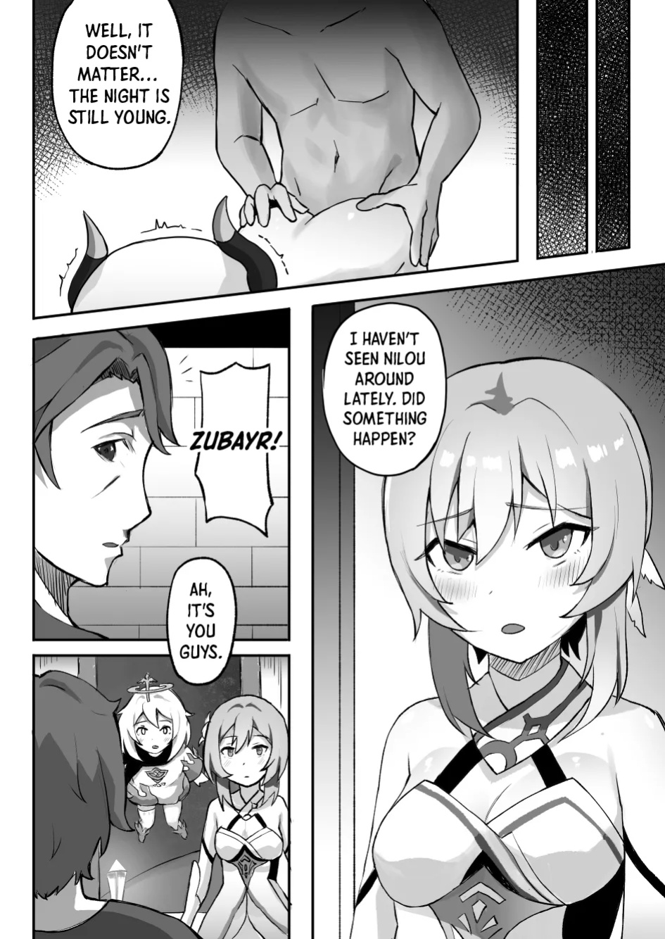 [KASABUTA] Ochita Hasu no Hana | The Fallen Lotus Flower (Genshin Impact) [Shiro Translation]