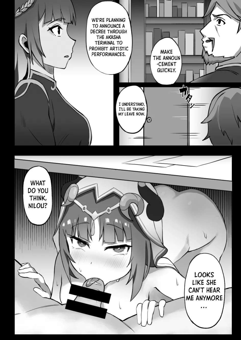 [KASABUTA] Ochita Hasu no Hana | The Fallen Lotus Flower (Genshin Impact) [Shiro Translation]