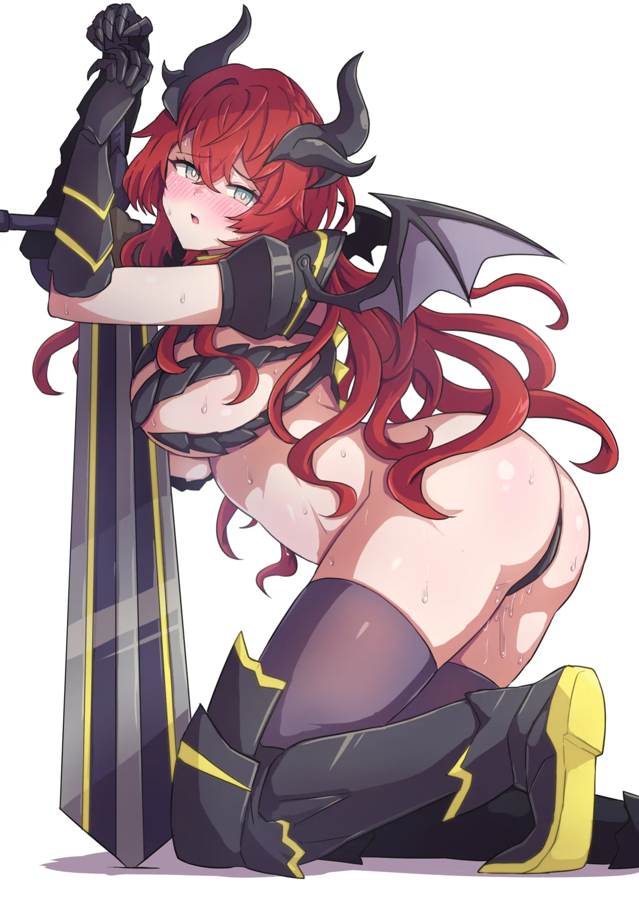 [Nine(KA-9)] Ecchi na Yoroi wo Kyōsei Sōchakusareru Saburina | Sabrina is Forced to Wear Sexy Armor (Granblue Fantasy)