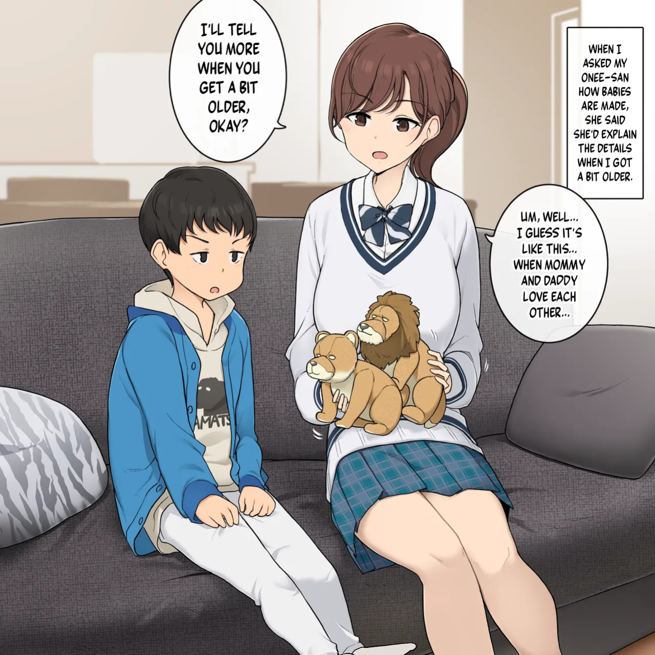 [Wakamatsu] Kozukuri no Shikata o Dankai-teki ni Oshiete Kureru Onee-san | An Onee-san Who Teaches Me Step by Step How to Make a Baby