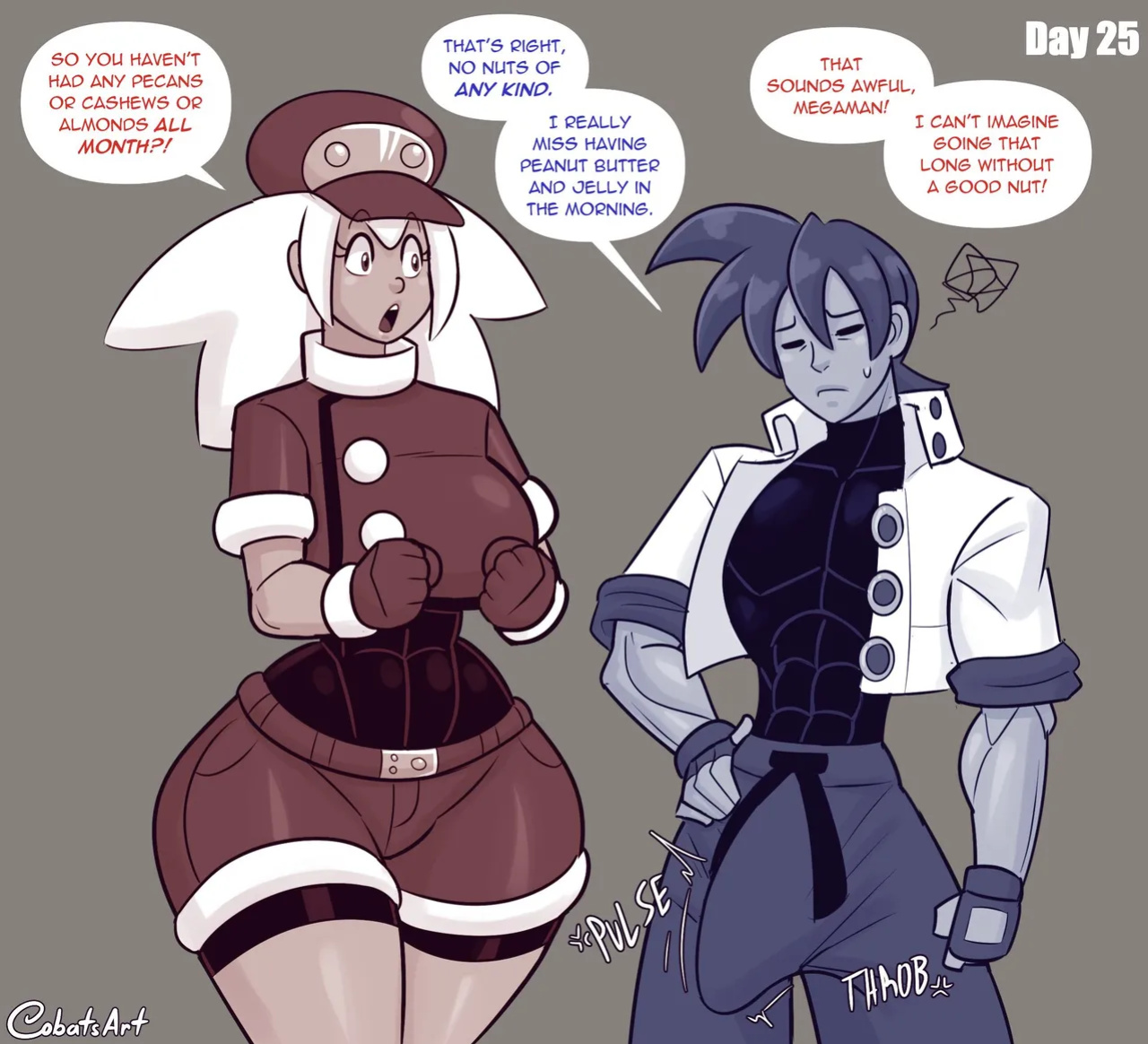 [Cobatsart] Megaman x Tron : No Nut November + Destroy Dunce December (Megaman)