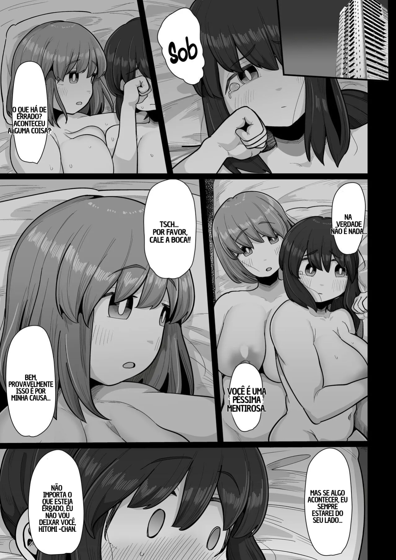 Futanari com um pau enorme