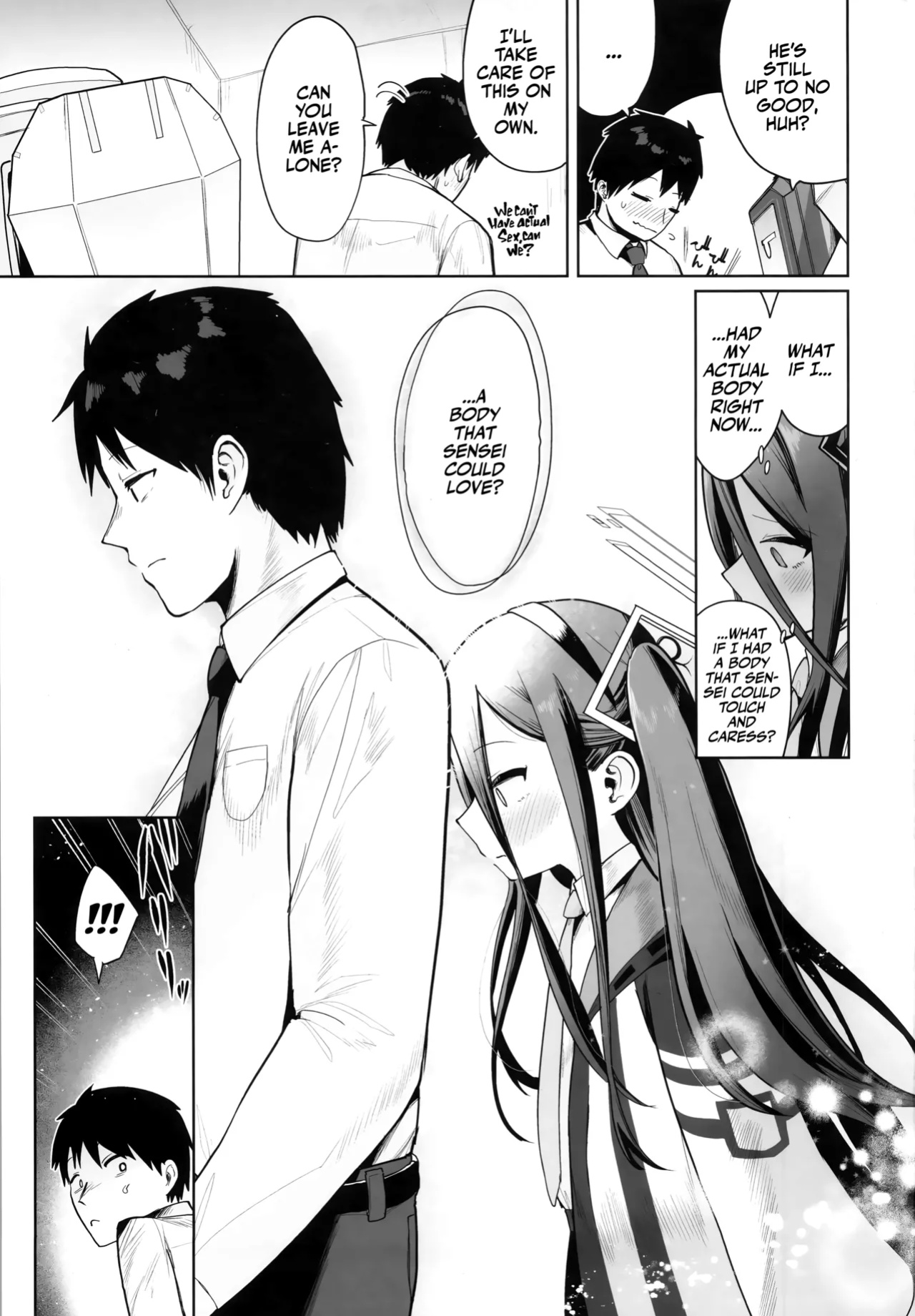 (Sensei no Archive 13) [Owakari Itadake Tadarouka (Umiyama Soze)] Donna Sugata demo Kimi wa, Konna Sugata demo Anata wa | Deep Inside, It's Still You! (Blue Archive) [Team Rabu2]