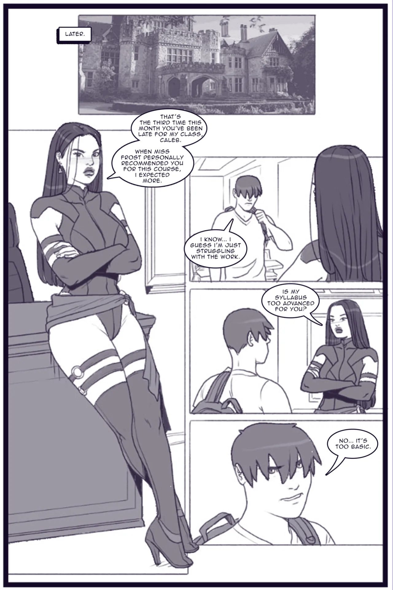 X Academy Bimbofied - Psylocke