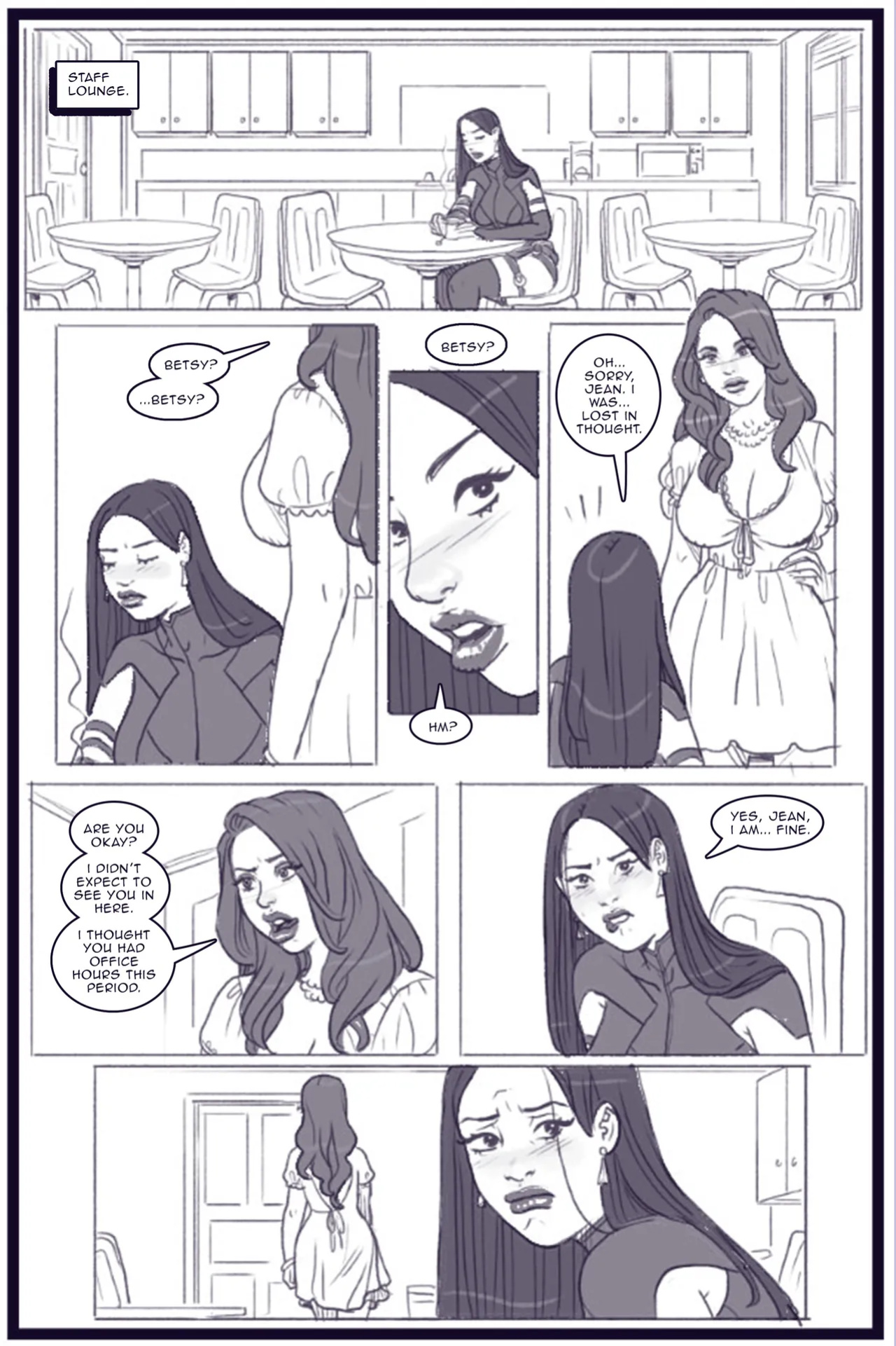 X Academy Bimbofied - Psylocke