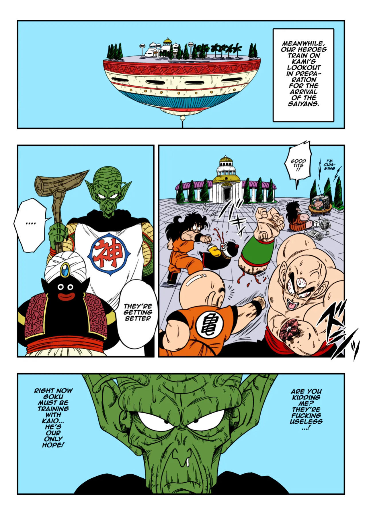[Yamamoto] Paradise or Hell?! Snake Princess's Hospitality (Dragon Ball Z)