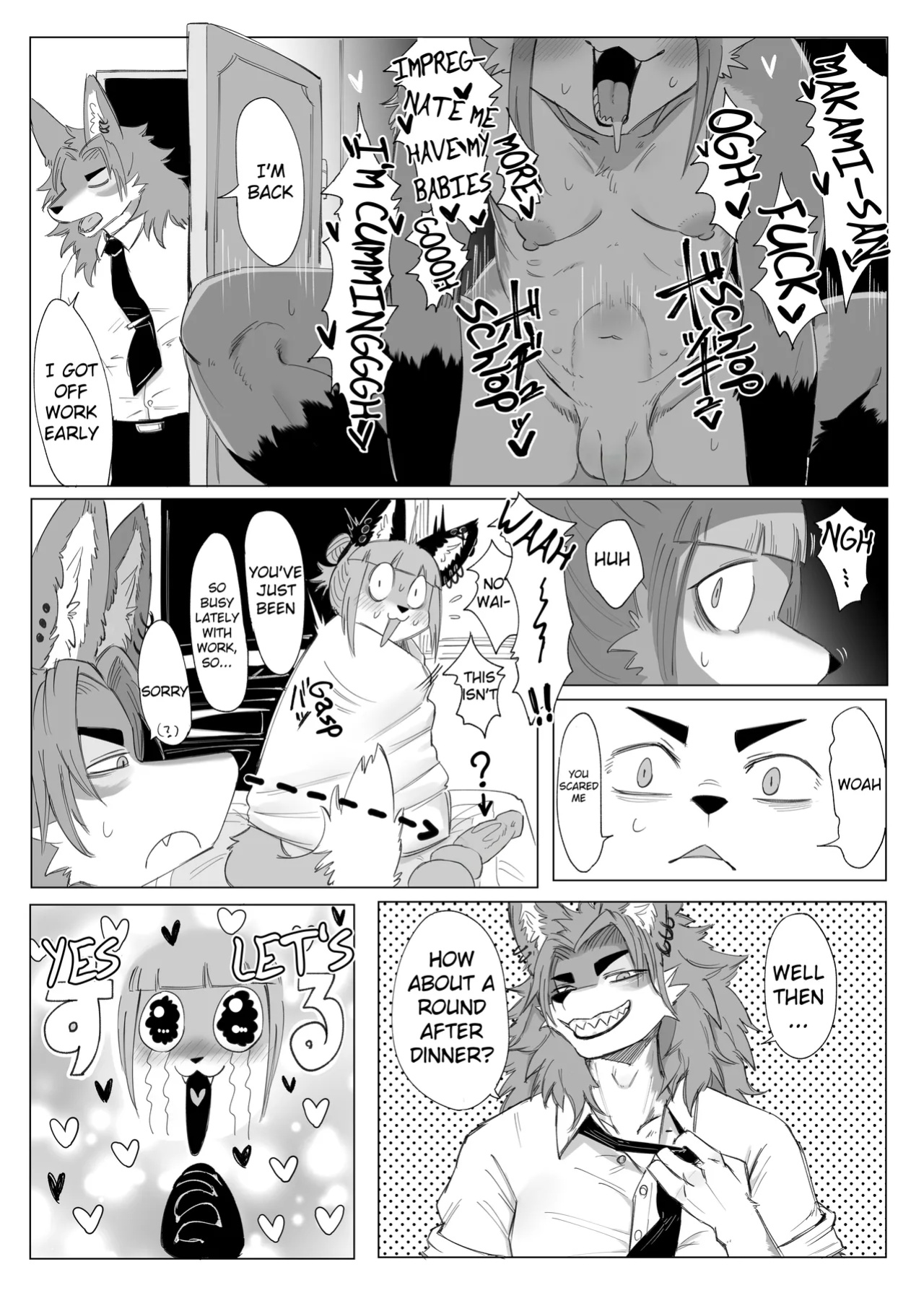 (Kemoket 14) [Rojiura 6-3 (sasamino)] Let's Yiff