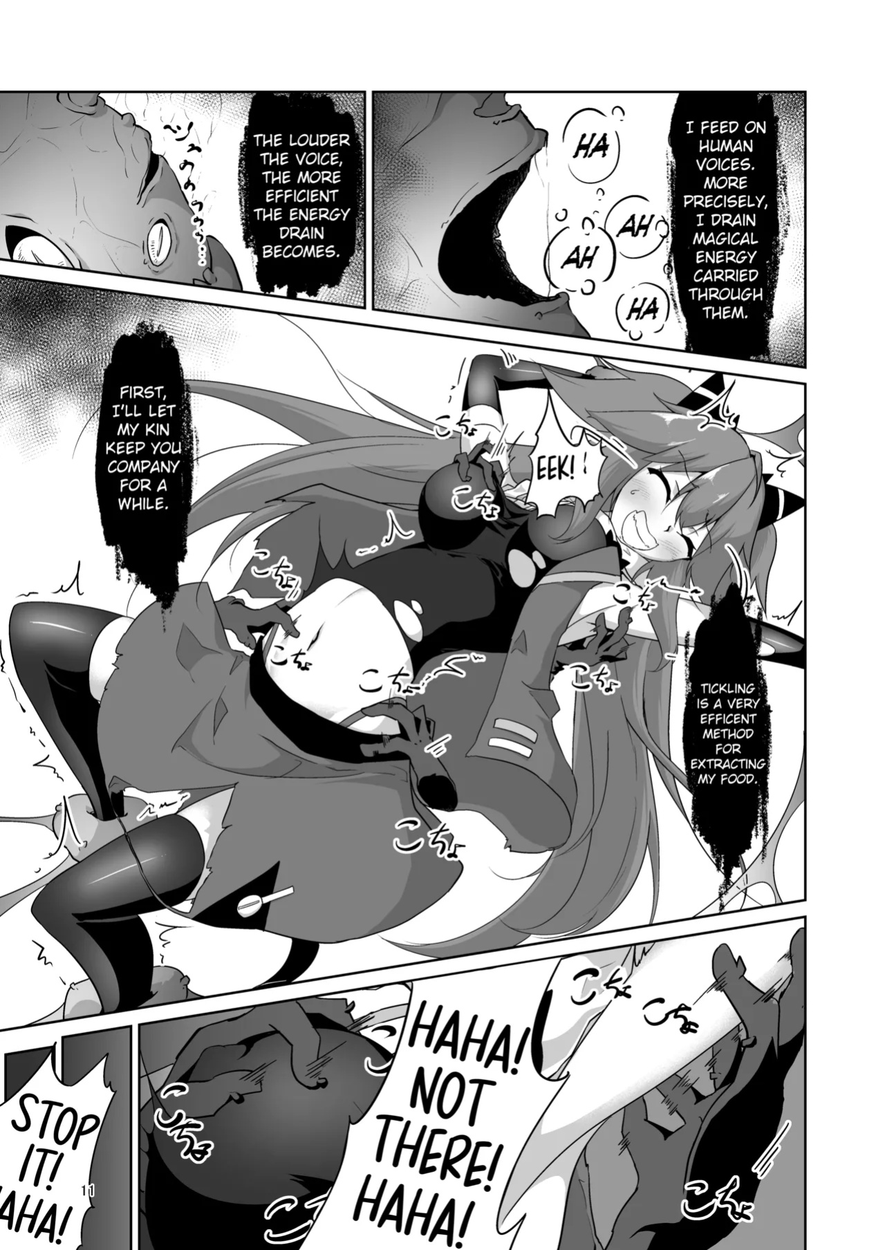 [Ohakagurashi (Nintoku)] Masou Shoujo Natsumi Haiboku no Kusuguri Jigoku | Magical Girl Natsumi's Defeat in Tickling Hell