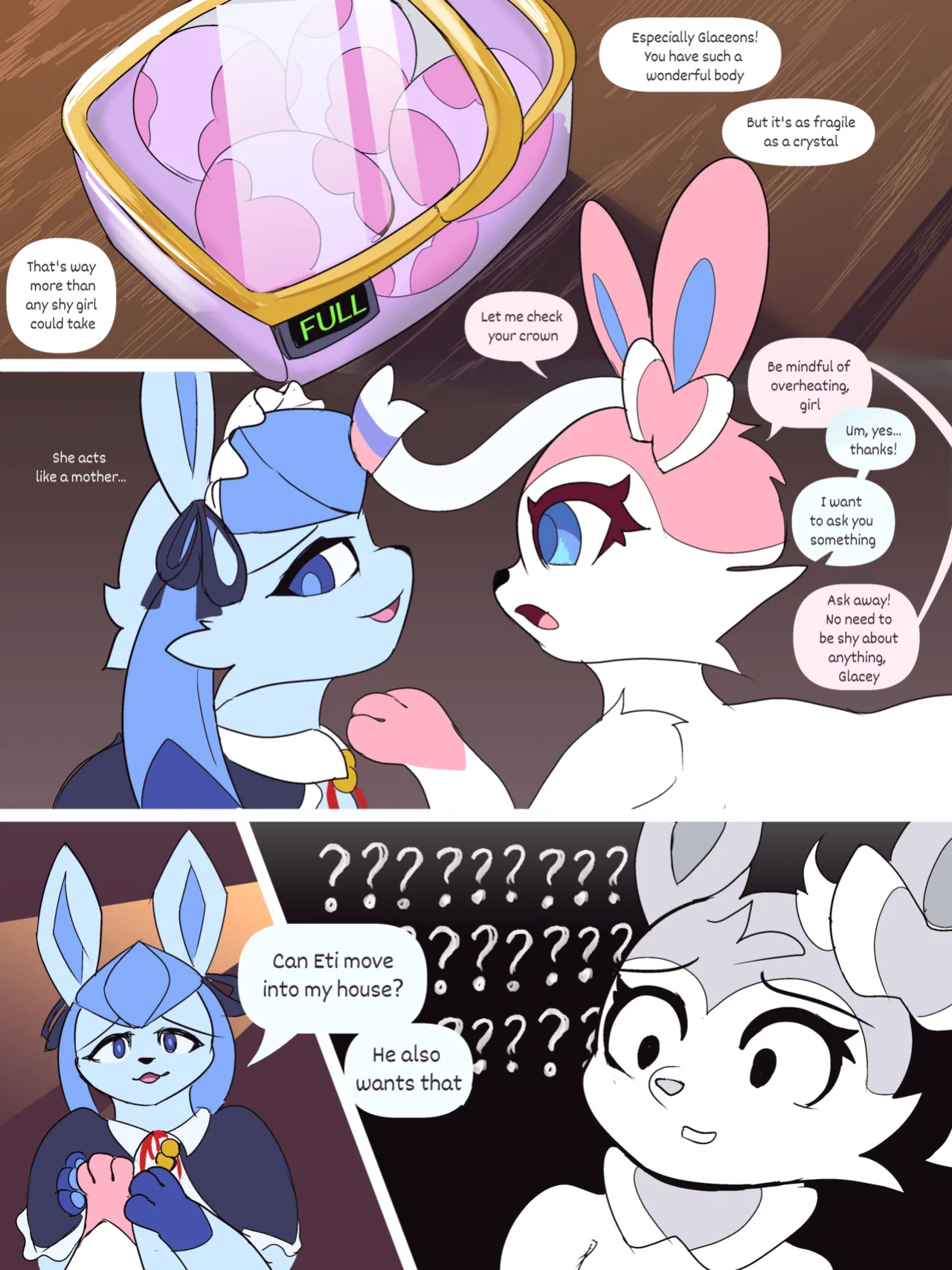 [UtopianVee] Glaceon in Love
