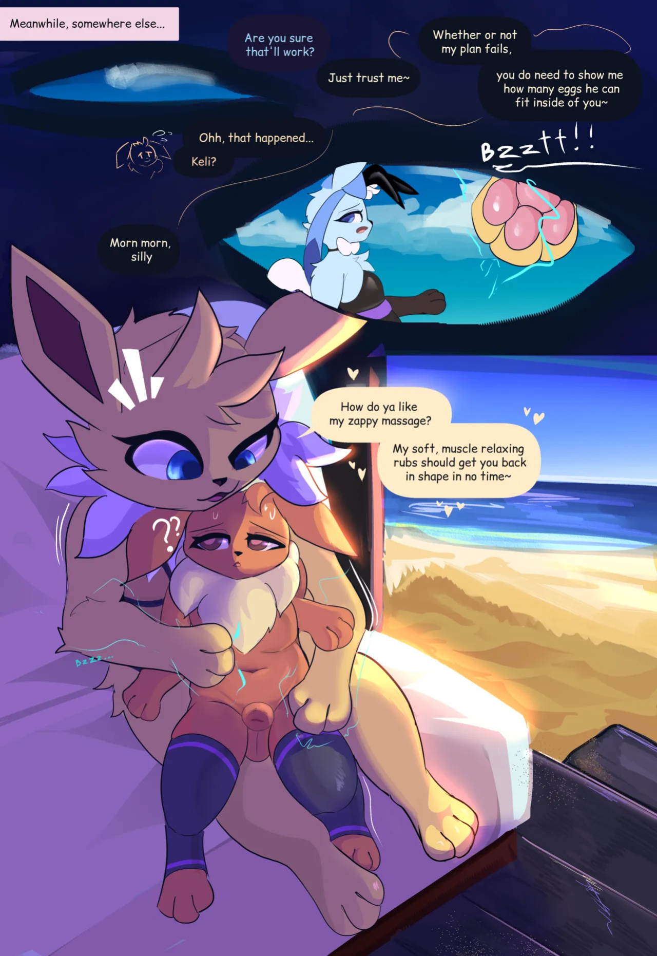 [UtopianVee] Glaceon in Love