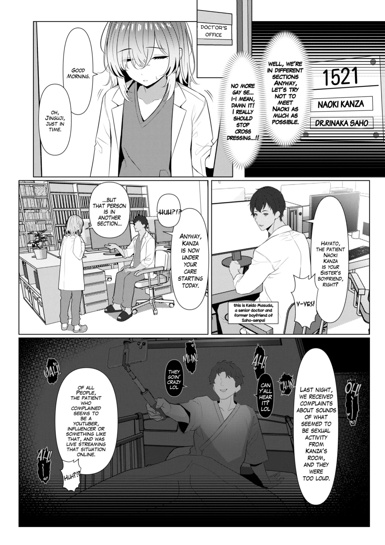 [TuriSasu] Hayato Sensei no Mesuka Karte Byouin-hen 4