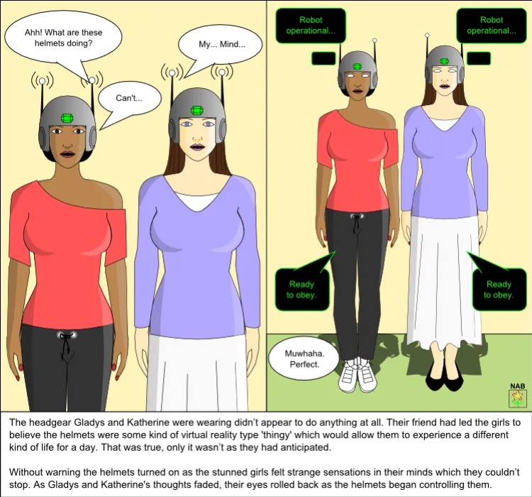 [Nabs001] Be a Robot for a Day