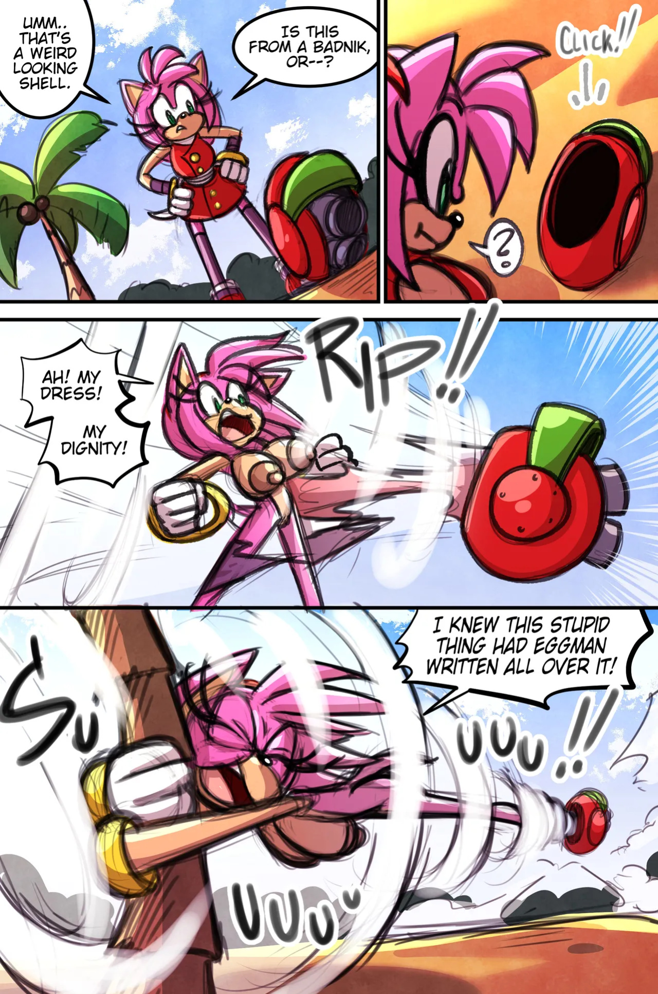 [Sachasketchy] Amy's Shell Of A Time