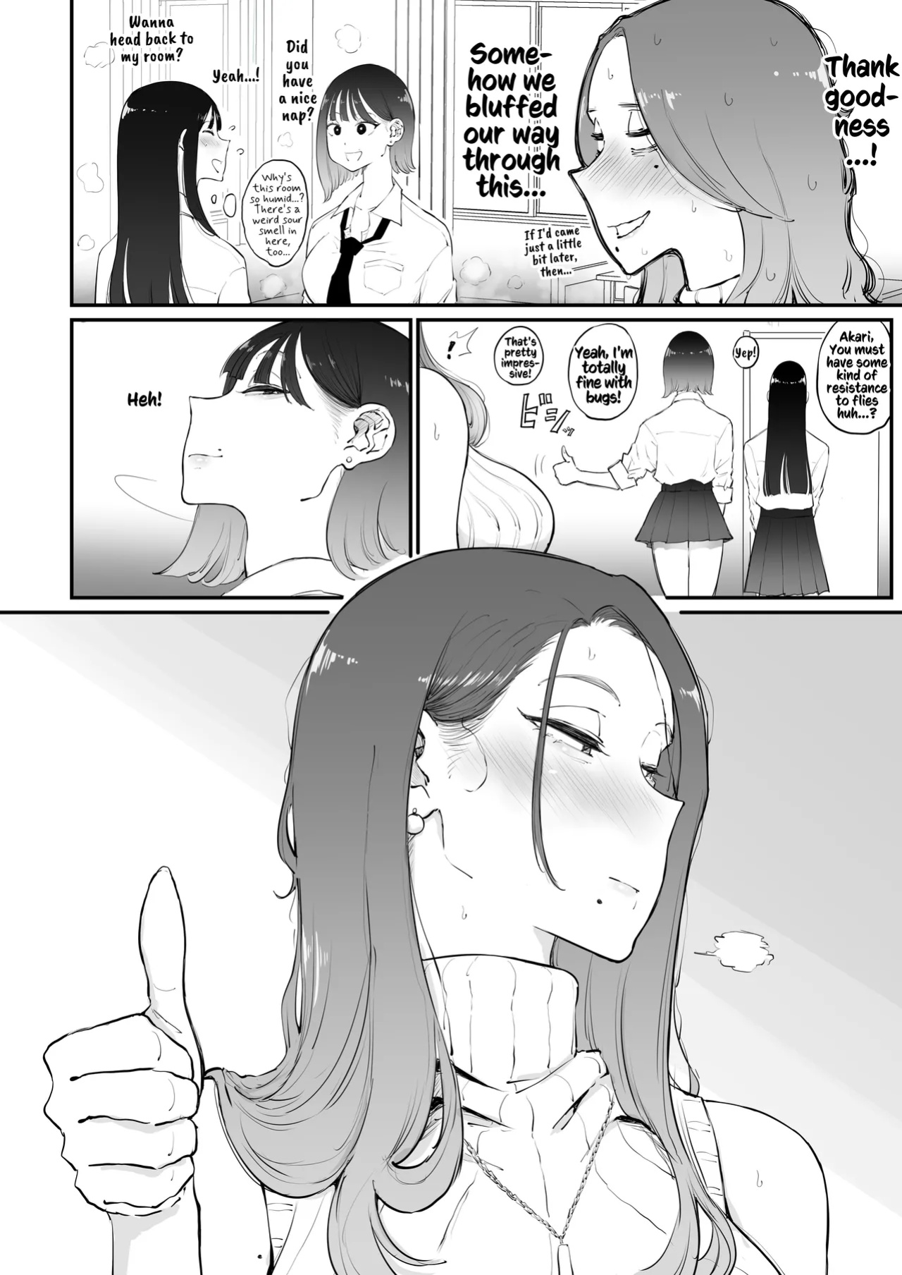 [Sky Dogma (Pandacorya)] Bijin Tsuma, Ichinose Shiori 37 wa, Musume no Yuujin ni Idakareteiru | Beautiful Wife Shiori Ichinose (37) Is Getting Banged By Her Daughter's Female Friend [Kusanuu]