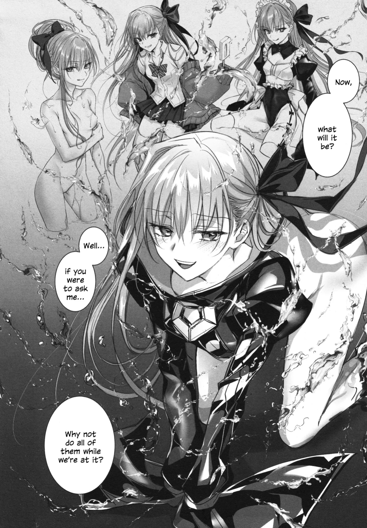 (C104) [3V2Umezakoori70 (Midou Pengin)] Meltryllis Soushuuhen "ALL DRAIN" (Fate/Grand Order) [SDTLs]