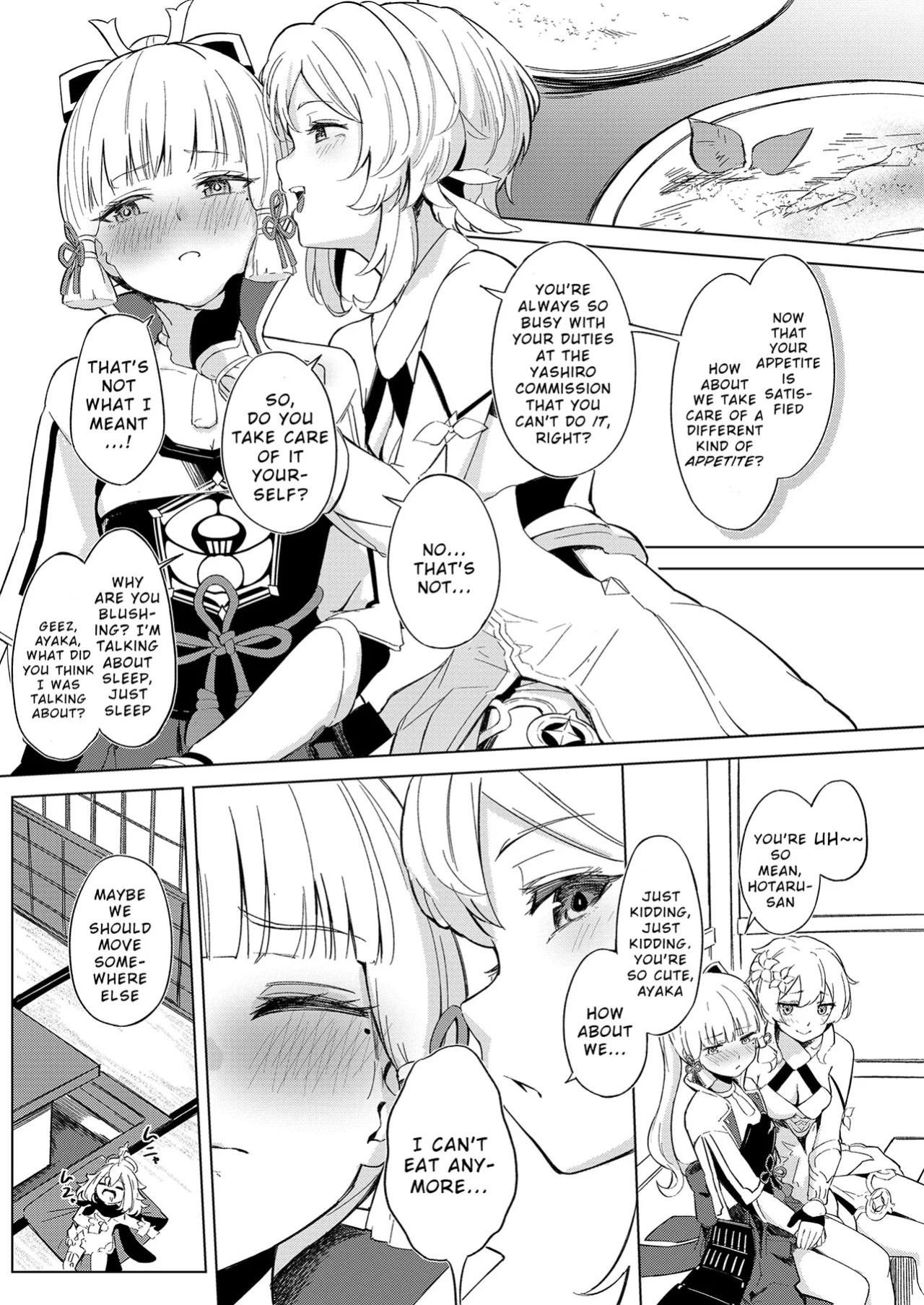 [Funiai-ice (Funiai Riko)] Shirasagi Nikki ~Shirayuri no Himegimi~ (Genshin Impact)