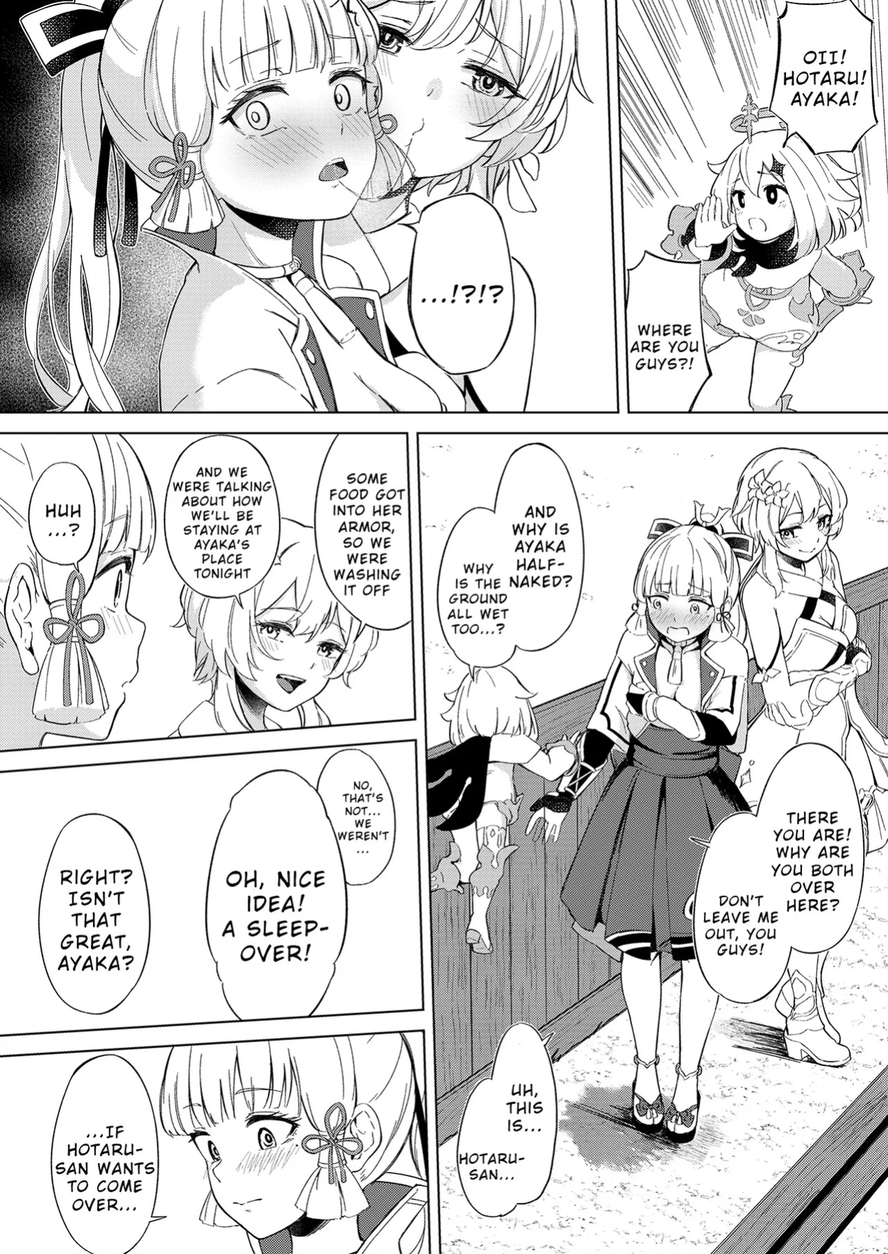 [Funiai-ice (Funiai Riko)] Shirasagi Nikki ~Shirayuri no Himegimi~ (Genshin Impact)