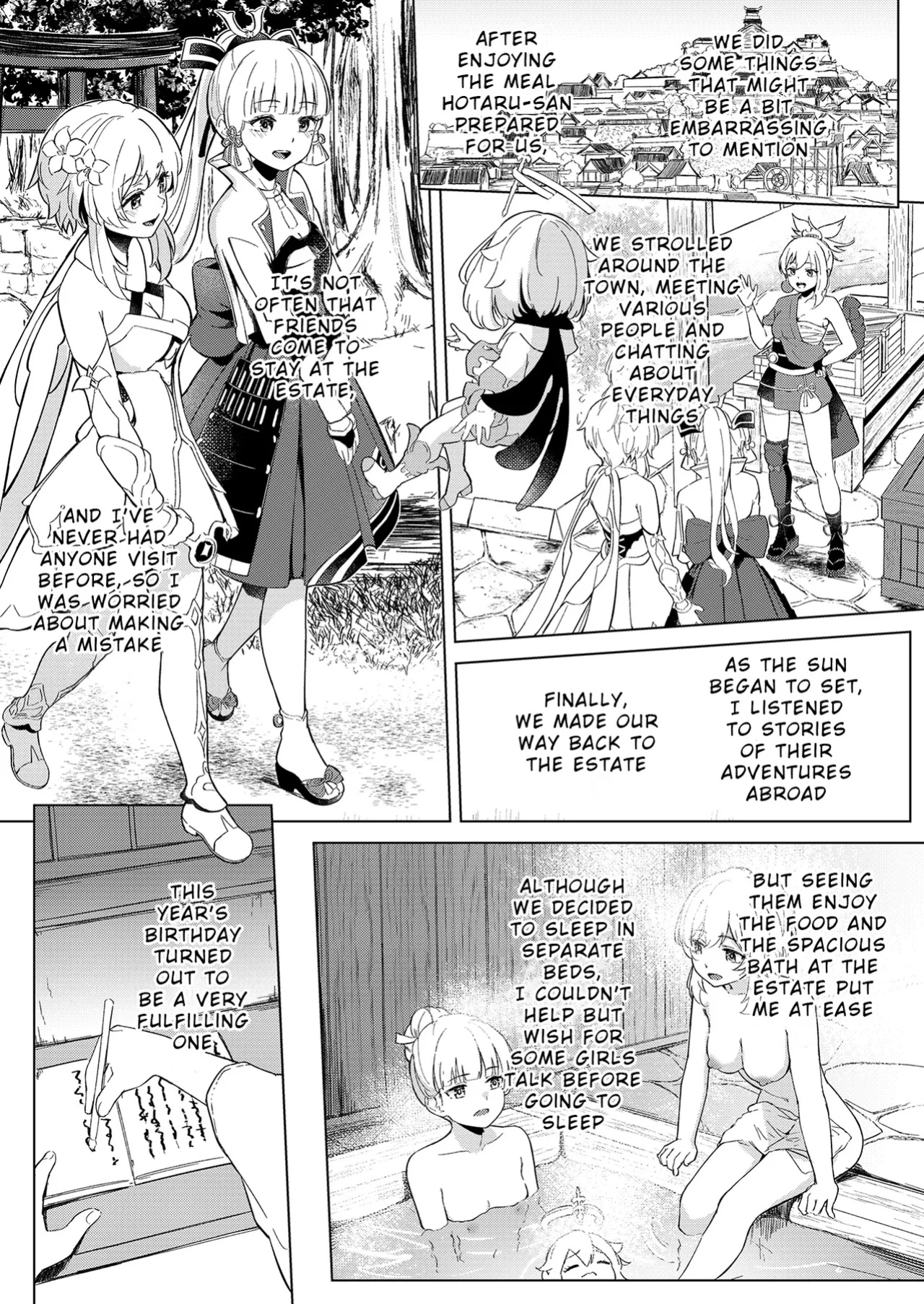 [Funiai-ice (Funiai Riko)] Shirasagi Nikki ~Shirayuri no Himegimi~ (Genshin Impact)