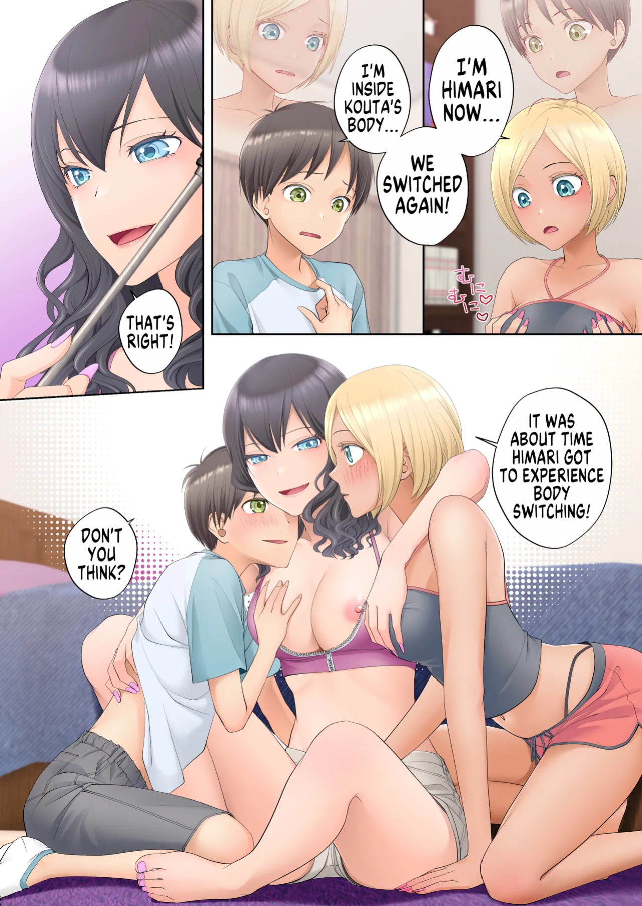 [Hairu Nukemichi (Siina Yuuki)] Boku Swap Ane ~Akogare no Onee-chan to Karada o Irekaerareteshimatta Boku~ | How I Switched Bodies With My Dear Onee-chan [GTF]
