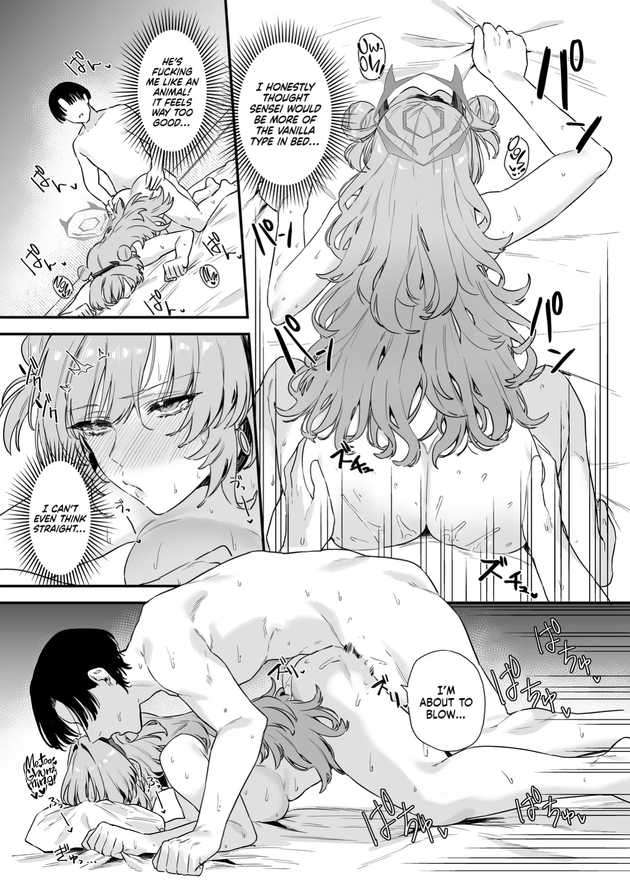 [12-banme no Seki (Agape)] Yozakura ni Ochite ー Falling for Kirara (Blue Archive) [head empty]