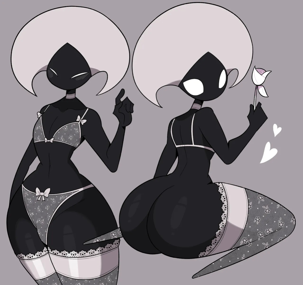 [Idolomantises] Hornet x Lace (Hollow Knight)