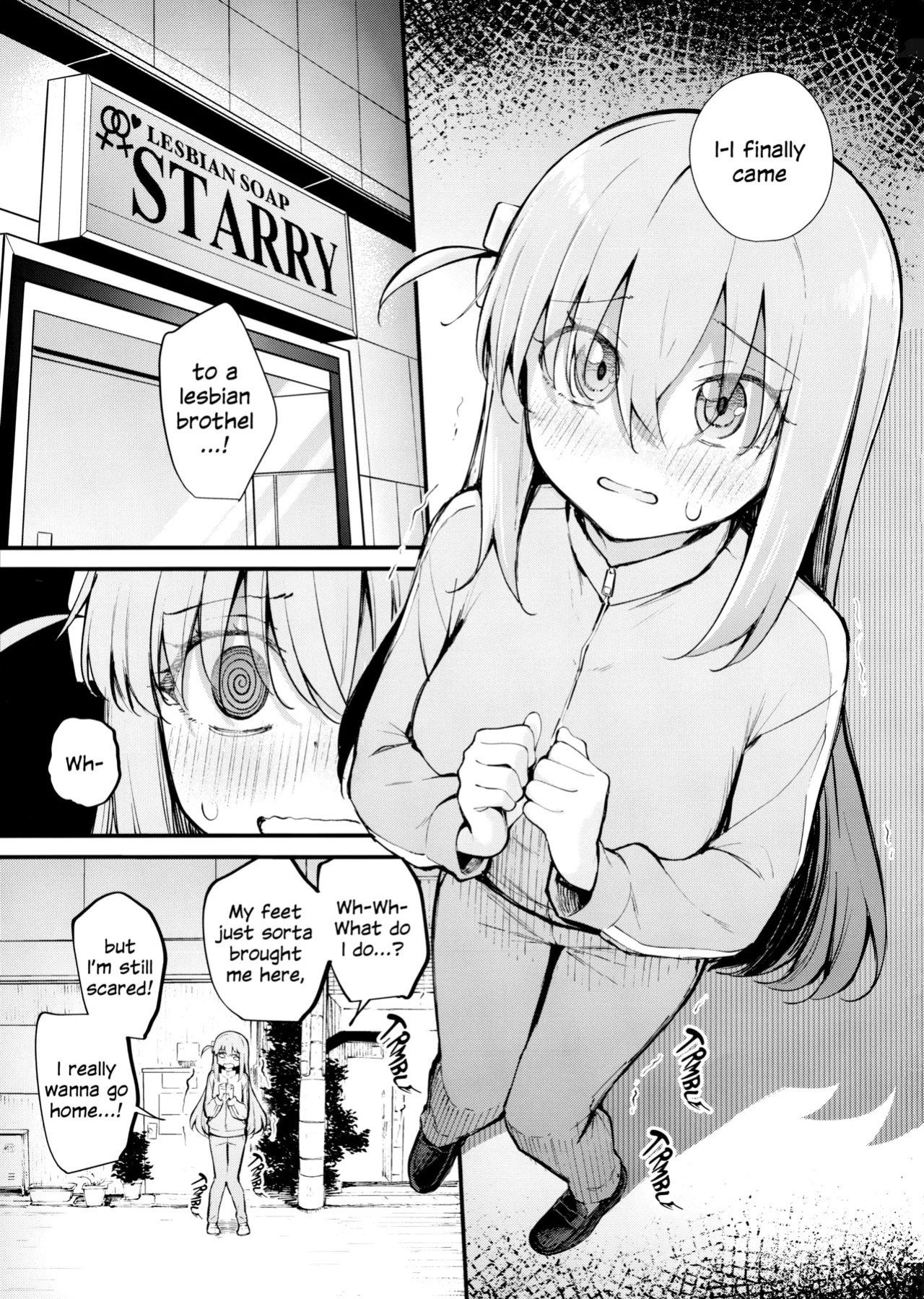 (Kessoku Rock! 10) [Kitaku Jikan (Kitaku)] Meguriai Tokyo ~Les Fuuzoku e Iku.~ | Tokyo Encounter: Visiting a Lesbian Brothel (Bocchi the Rock!)