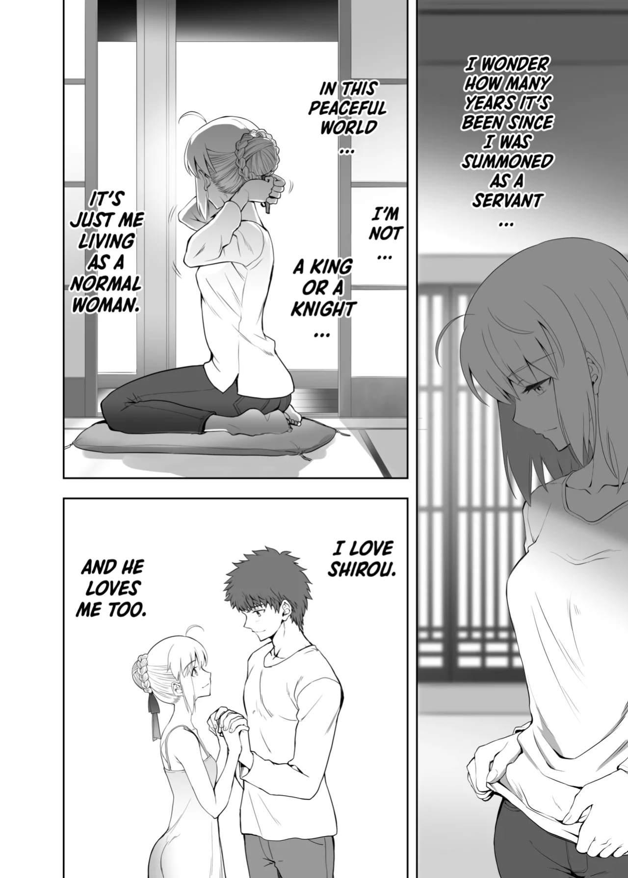 [CRAZY CLOVER CLUB (Kuroha Nue)] SABER COMPLEX 2 (Fate/stay night) [Shiro Translation]