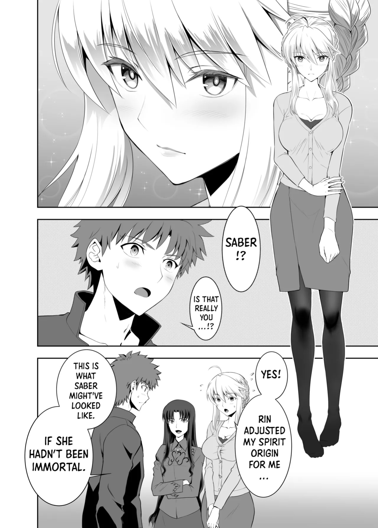 [CRAZY CLOVER CLUB (Kuroha Nue)] SABER COMPLEX 2 (Fate/stay night) [Shiro Translation]