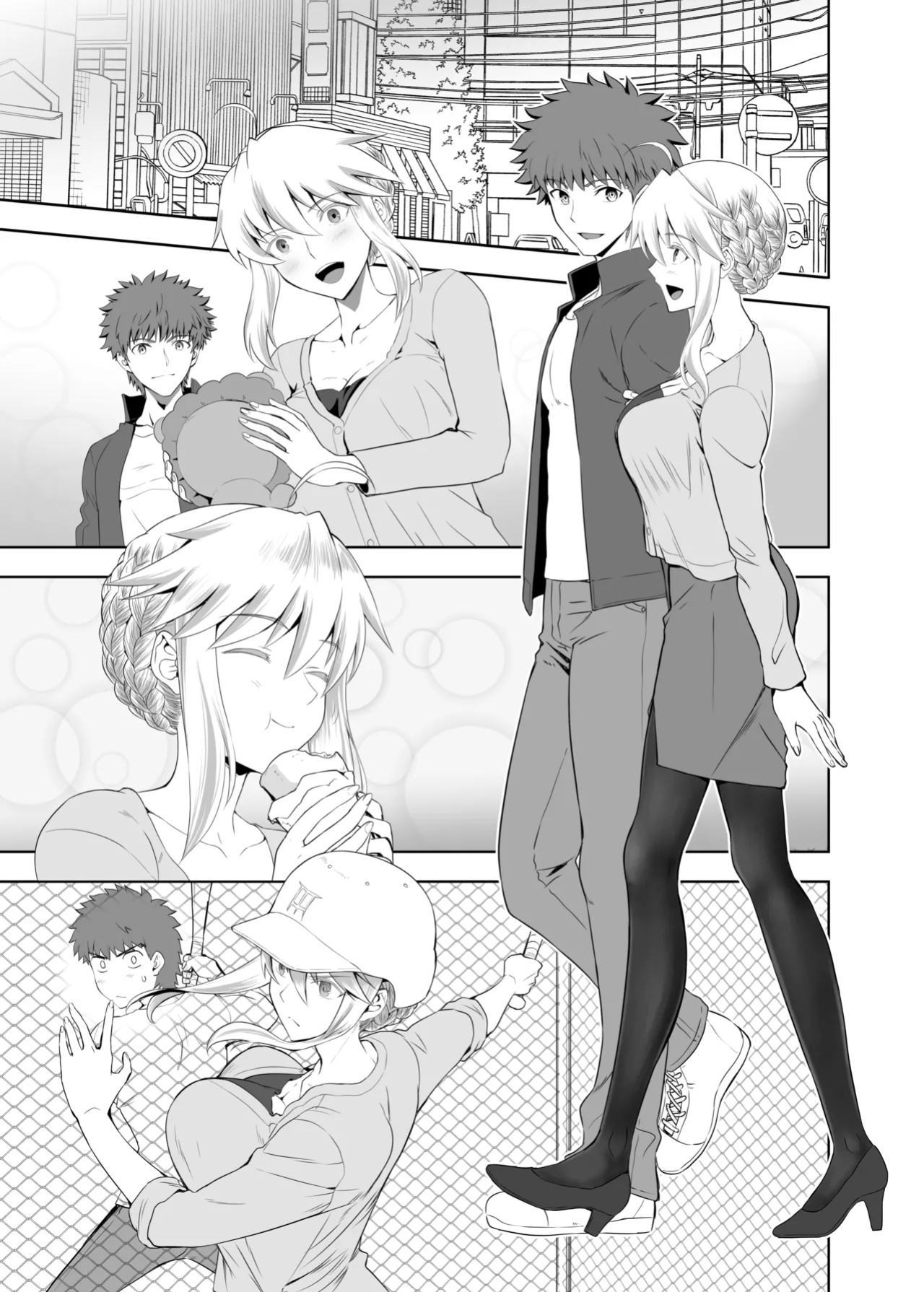 [CRAZY CLOVER CLUB (Kuroha Nue)] SABER COMPLEX 2 (Fate/stay night) [Shiro Translation]