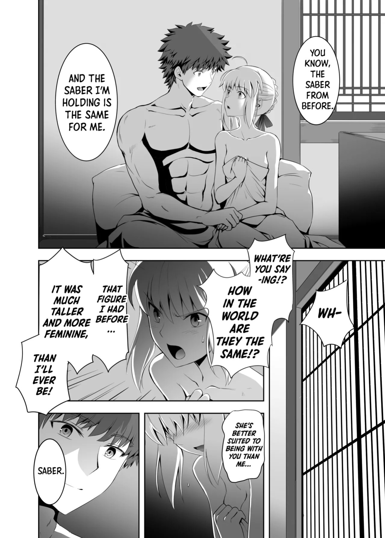 [CRAZY CLOVER CLUB (Kuroha Nue)] SABER COMPLEX 2 (Fate/stay night) [Shiro Translation]