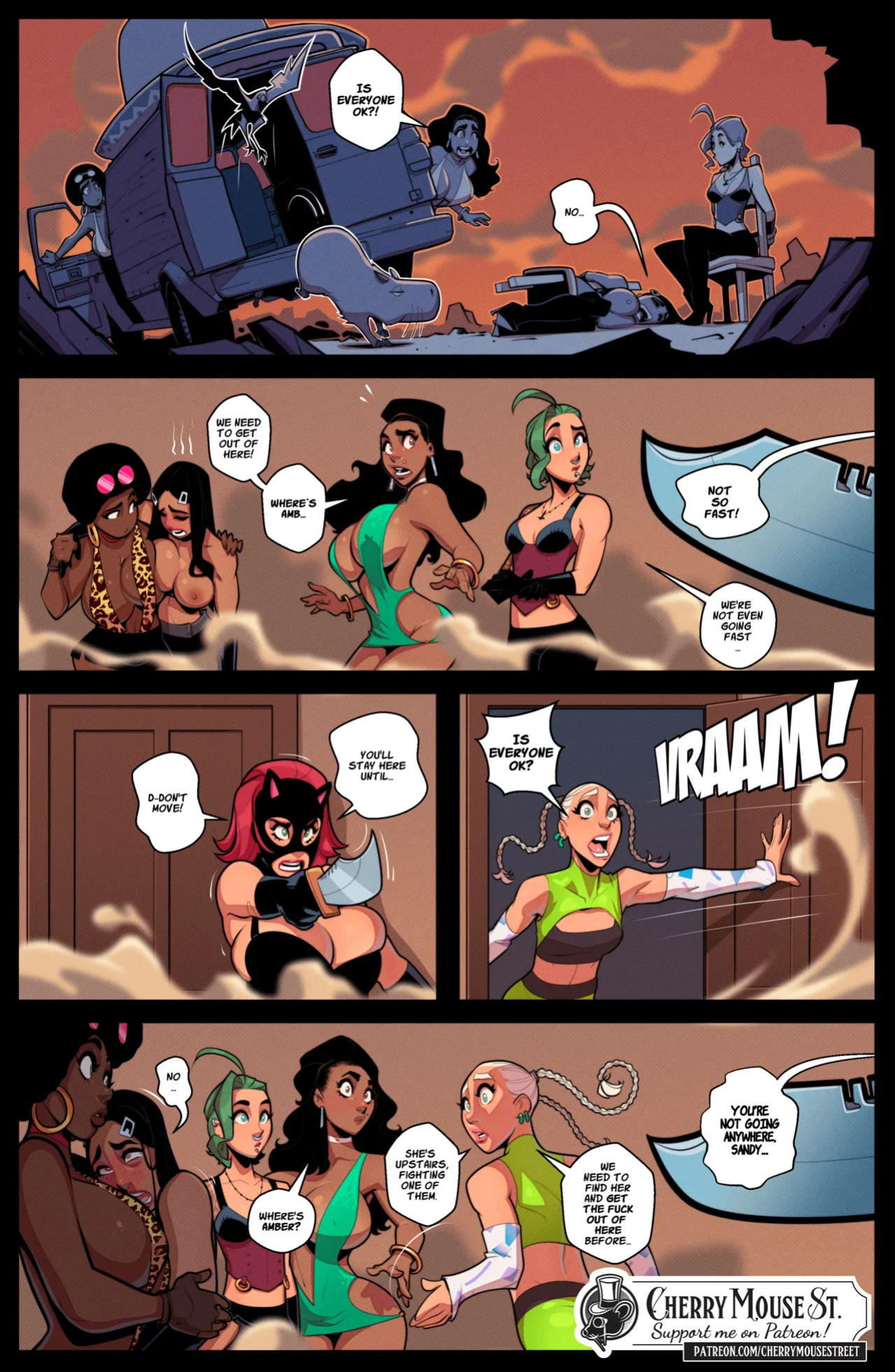 [Cherry Mouse Street] Trish & Amber: The Mexican Job [complete]