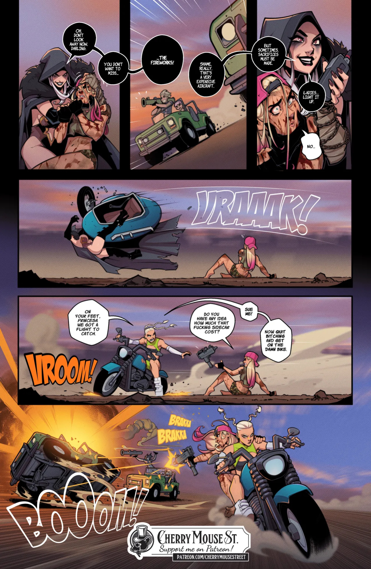 [Cherry Mouse Street] Trish & Amber: The Mexican Job [complete]