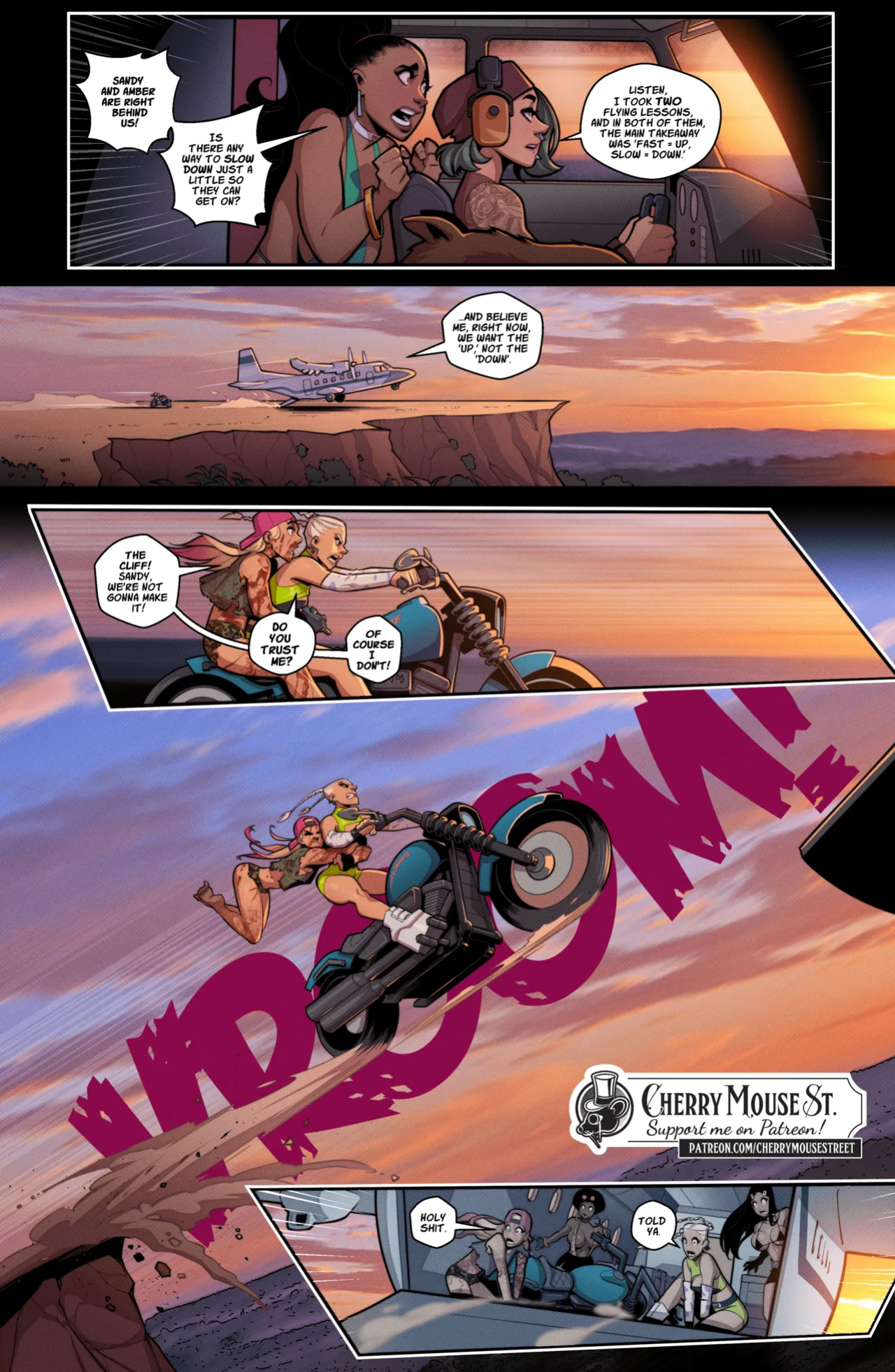 [Cherry Mouse Street] Trish & Amber: The Mexican Job [complete]