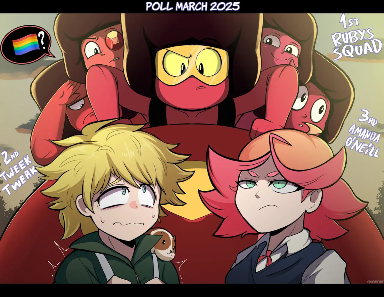 [LordFink] Revenge#2 Poll (Little Witch Academia,South Park & Steven Universe)