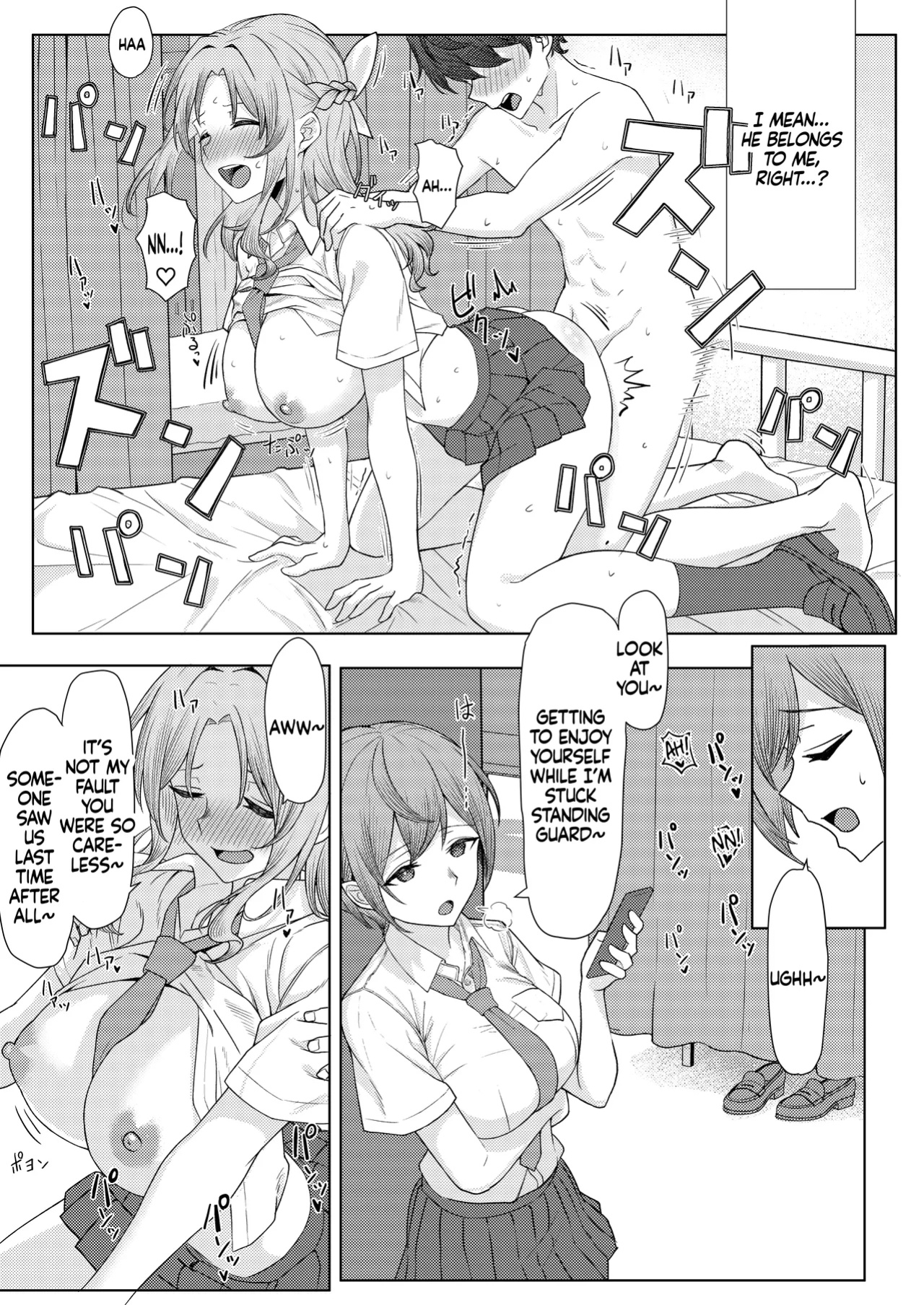 [Kamatsuka (Kamatsuka)] Boku no Koto wo Ijimete kuru Osananajimi no Tomodachi to Ura dewa Kossori Yarimakutteru Hon Zoku | My Childhood Friend Bullies Me, But I Fuck Her Friends Behind Her Back Sequel