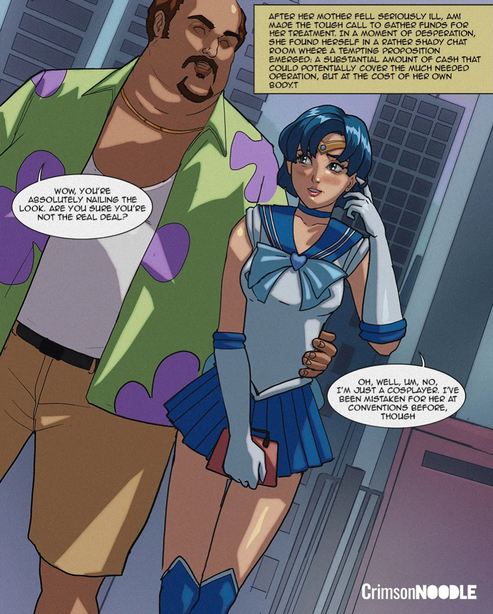 [CrimsonNoodle] Sailor Mercury (Sailor Moon) - hiatus
