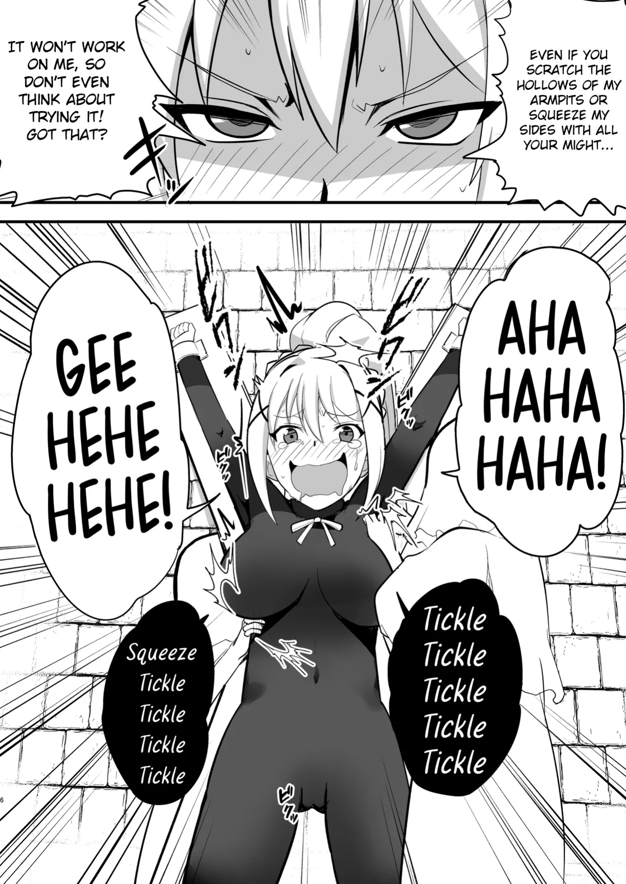 [Muriyari Egao (oda)] Masochist Crusader's Ultimate Tickling Hell (KonoSuba: God's Blessing on This Wonderful World!)