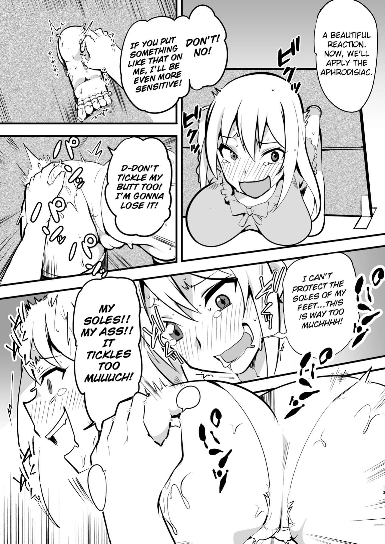 [Muriyari Egao (oda)] Masochist Crusader's Ultimate Tickling Hell (KonoSuba: God's Blessing on This Wonderful World!)
