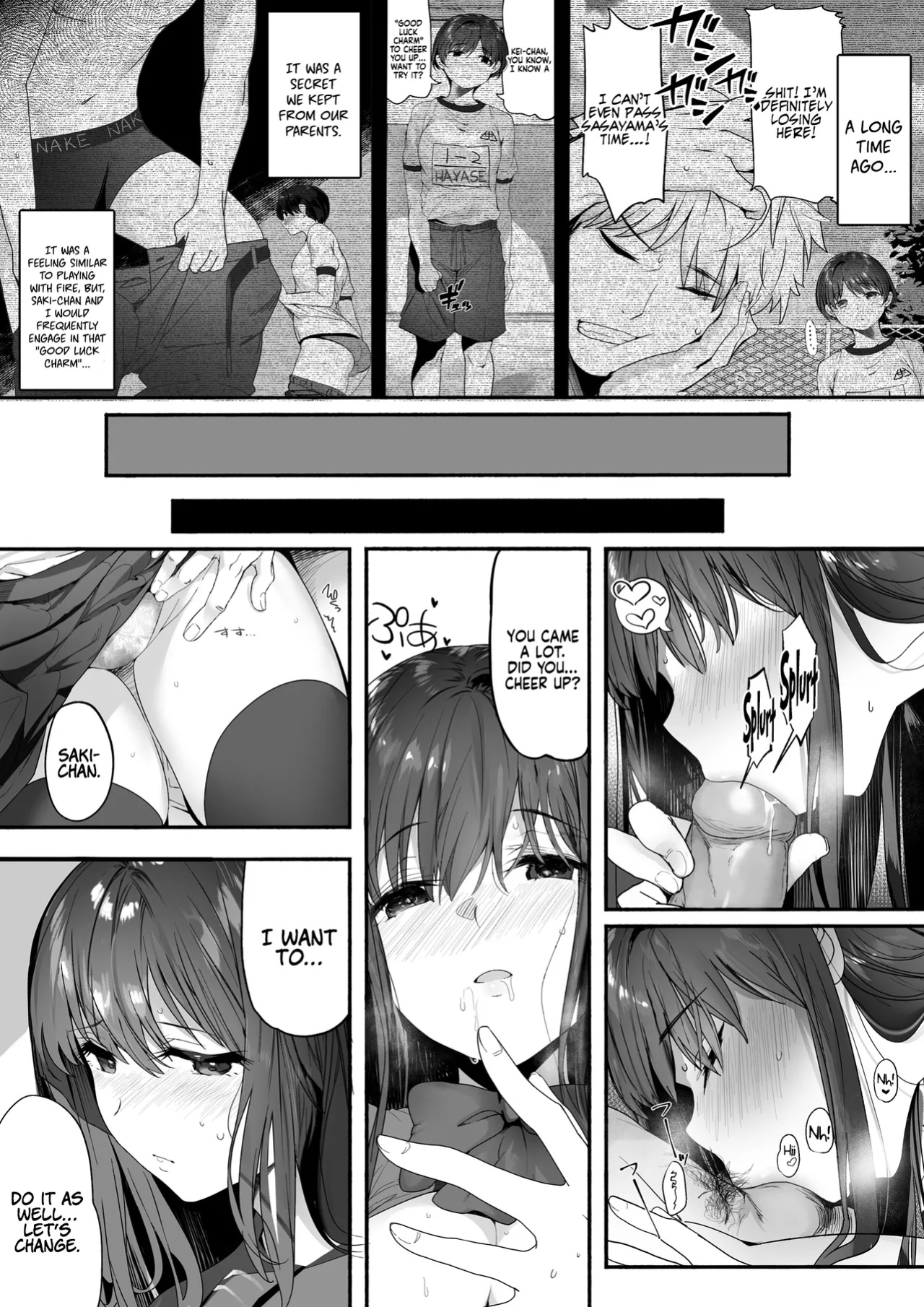 [Kansai Gyogyou Kyoudou Kumiai (Marushin)] Suieibu no Seisokei Osananajimi ga DQN ni Moteasobareru Ichibushijuu | The Whole Story of My Neat Childhood Friend in the Swimming Club Being Toyed With by a Dumbass [Coffedrug] [Satansoft]