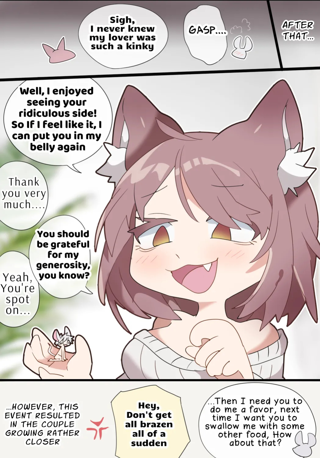 [Imaat] Kemomimi Giantess VORE