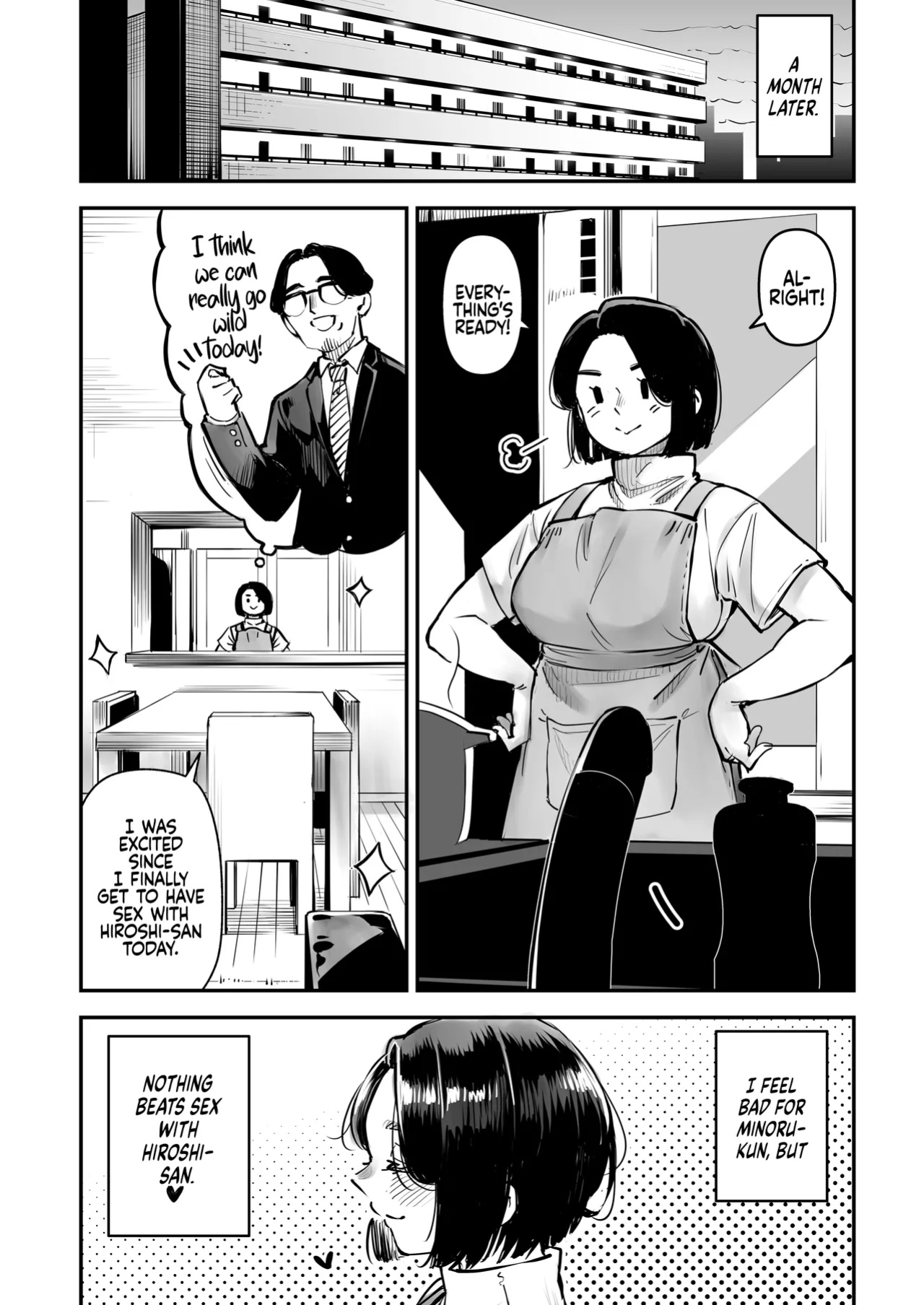 [Osaru no Noumiso (Rocket Monkey)] Uwaki Kounin Mayumi-san Seiyoku, Tsuyosugiru Kara Hoka no Otoko to Sex Shite!! | Your Sex Drive is just too much, so have Sex with other men! Mayumi-san gets Permission to Cheat! [Coffedrug]